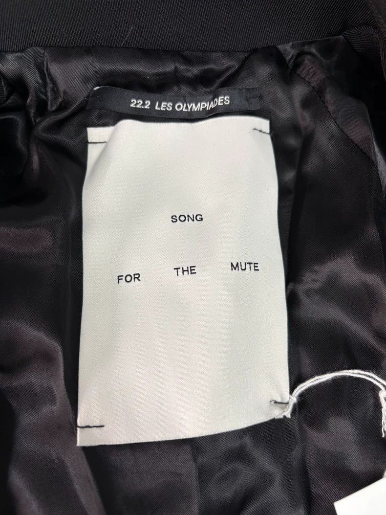Song For The Mute Song For The Mute Wool Trench Coat Size US S / EU 44-46 / 1 - 5 Thumbnail