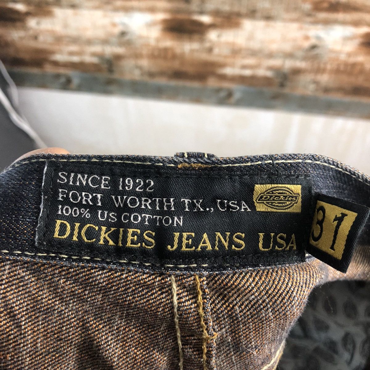 Dickies Dickies vintage Black Denim Pants #A2091 Size US 31 - 23 Thumbnail