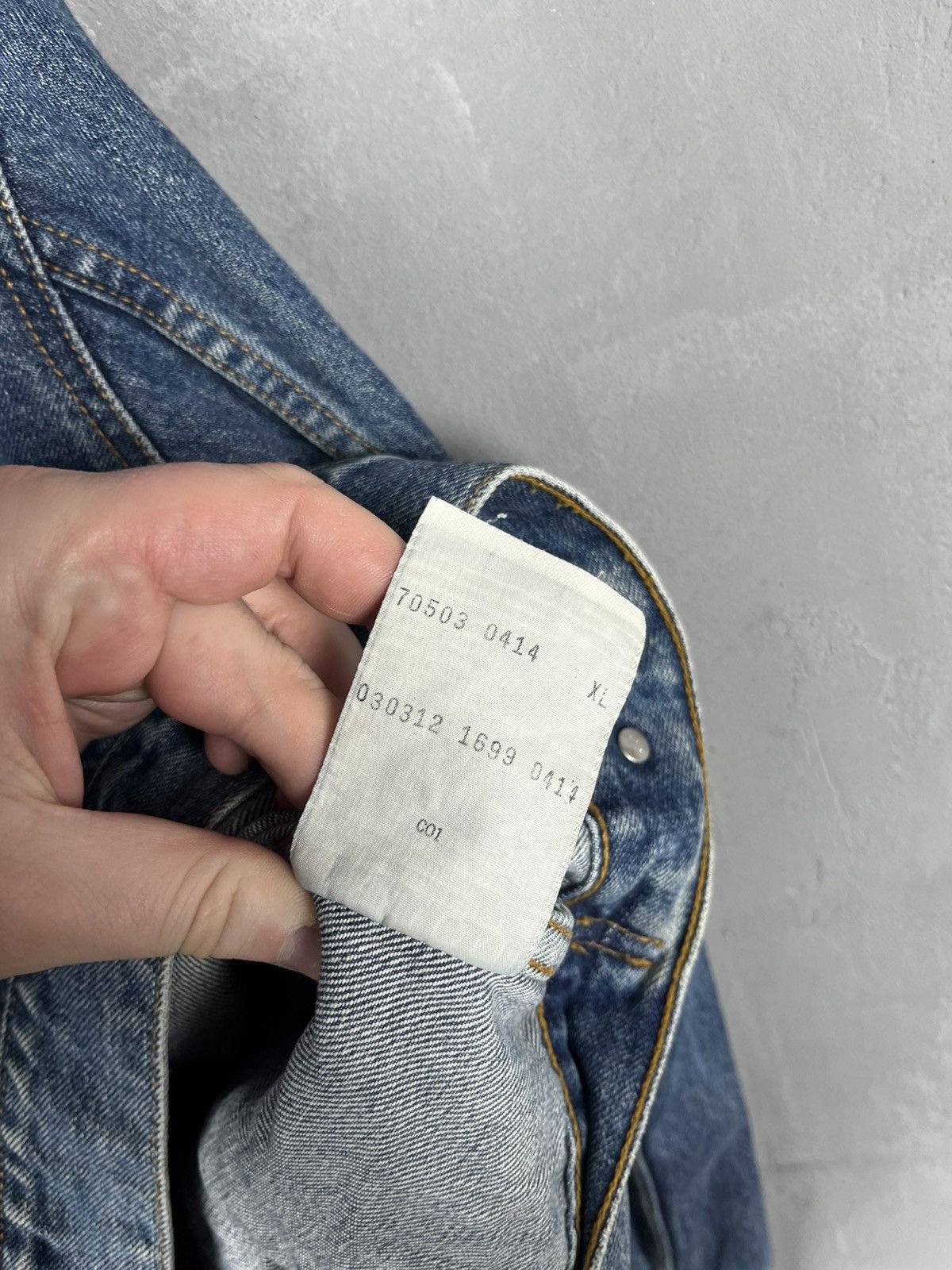 Levi's Vintage Clothing Levis denim jacket vintage 90s Size US XL / EU 56 / 4 - 13 Thumbnail