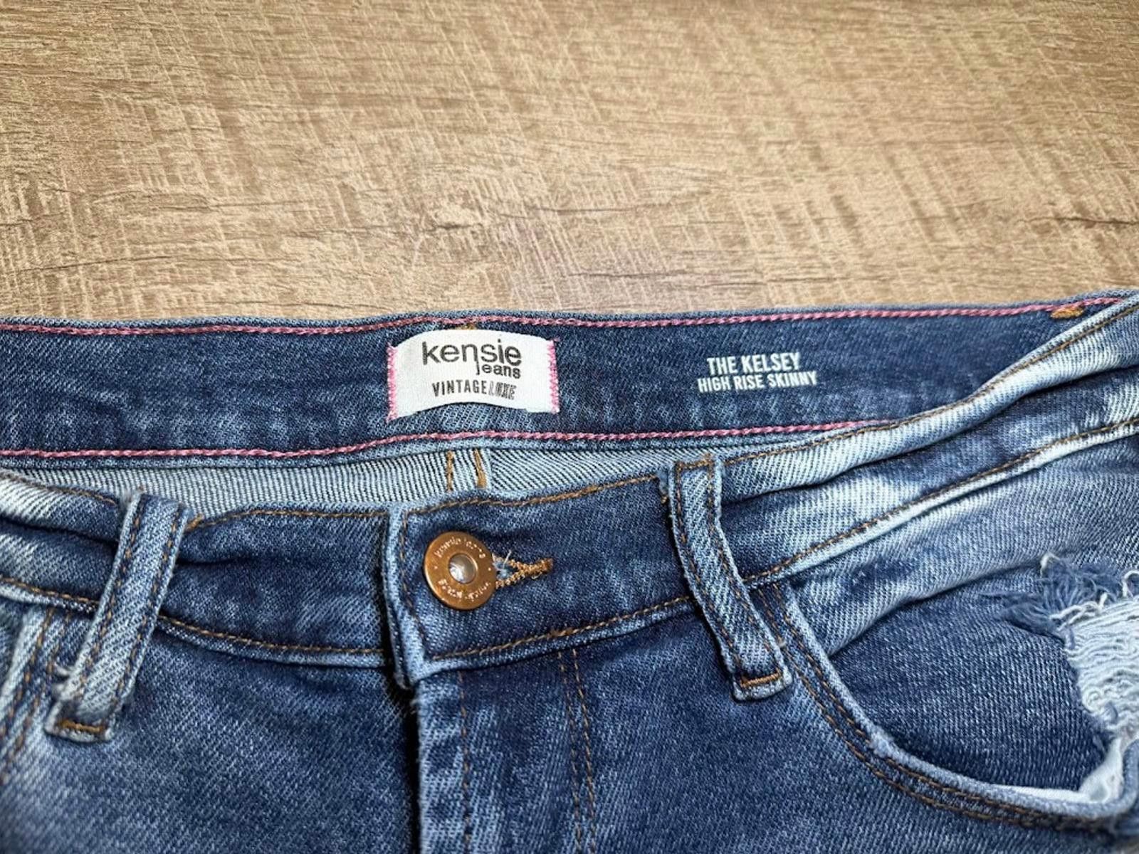 Other Kensie Jeans Vintage Luxe The Kelsey High Rise Skinny Jeans Size 30" / US 8 / IT 44 - 4 Thumbnail