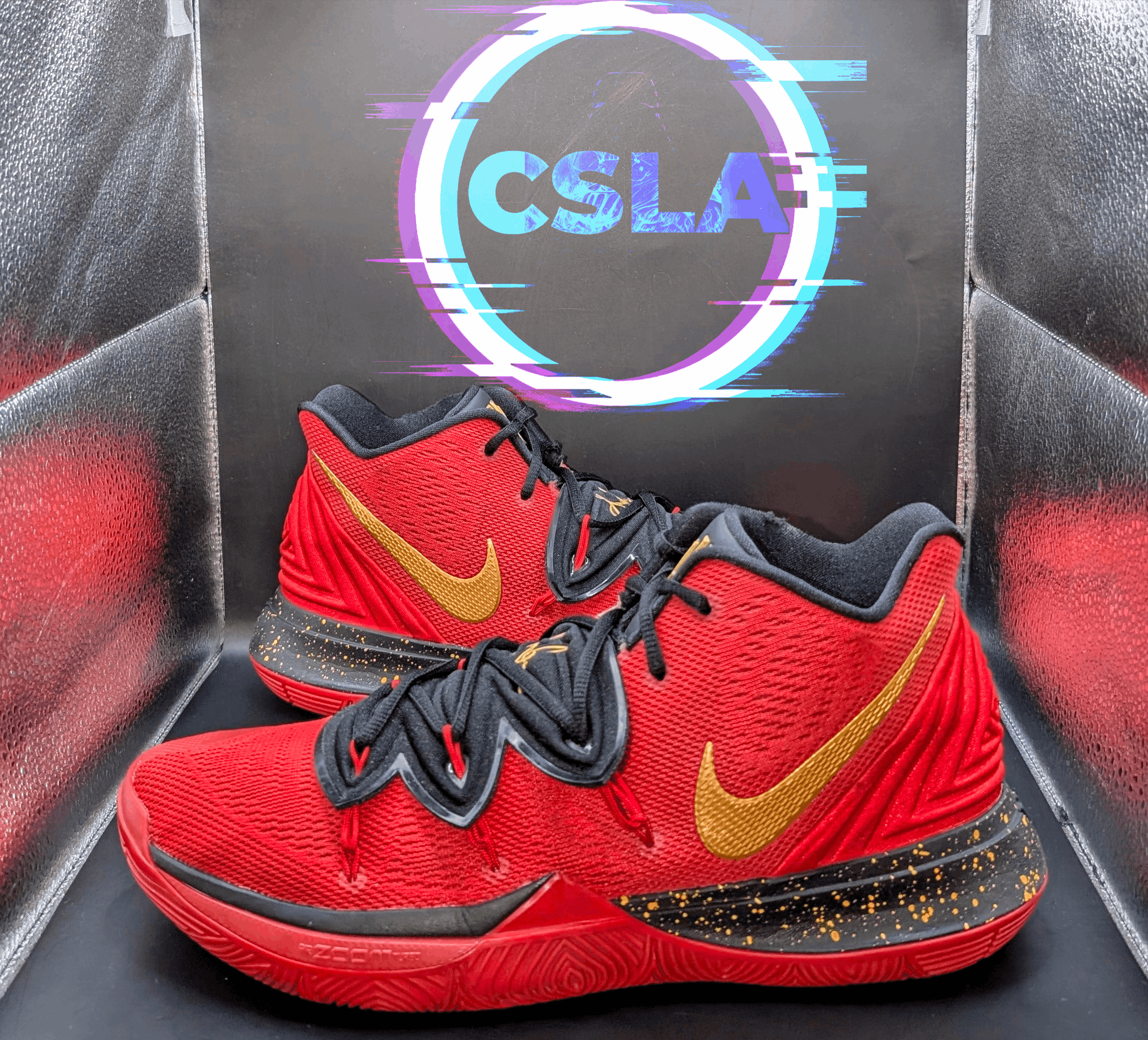 Nike Nike Kyrie 5 Nike By You ID Iron Spider Marvel Size US 12.5 / EU 45-46 - 1 Thumbnail