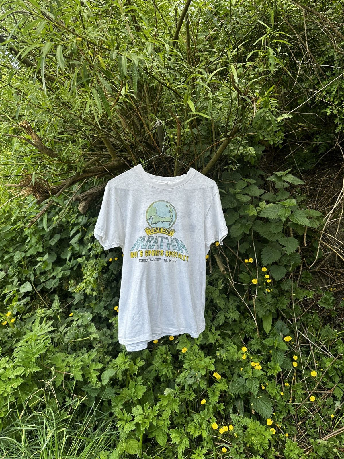 Vintage 1979 cape cod marathon tee Size US M / EU 48-50 / 2 - 1 Thumbnail