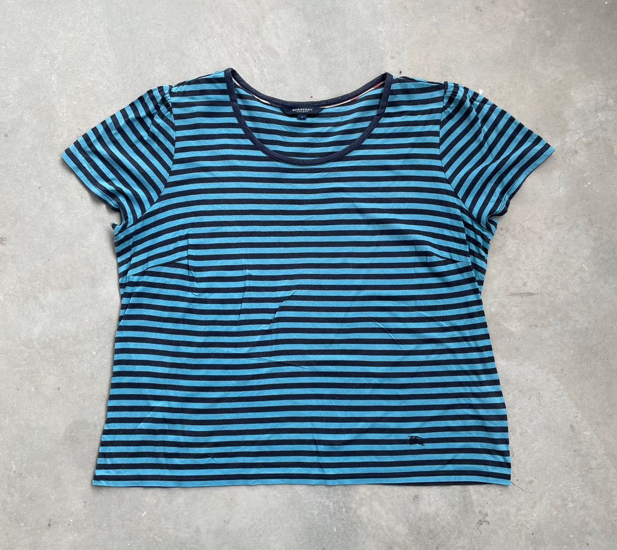 Burberry BURBERRY STRIPES TEE Size M / US 6-8 / IT 42-44 - 1 Thumbnail