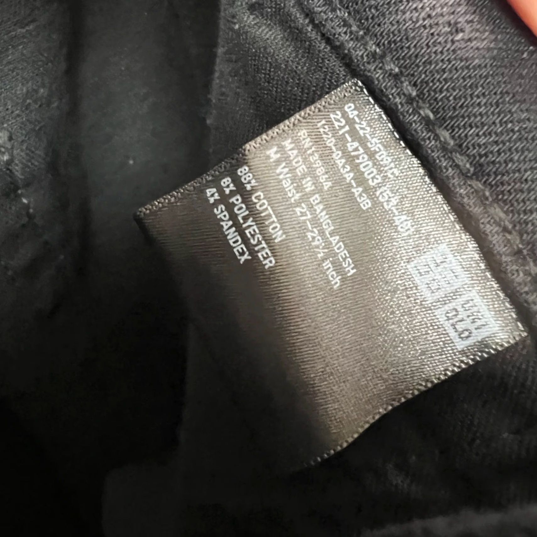Uniqlo Uniqlo Womens Medium Black Straight Leg Stretch Pants 28 in Waist 27 in Inseam Adult Regular Modern Ankle Pants Size 32" / US 10 / IT 46 - 3 Thumbnail