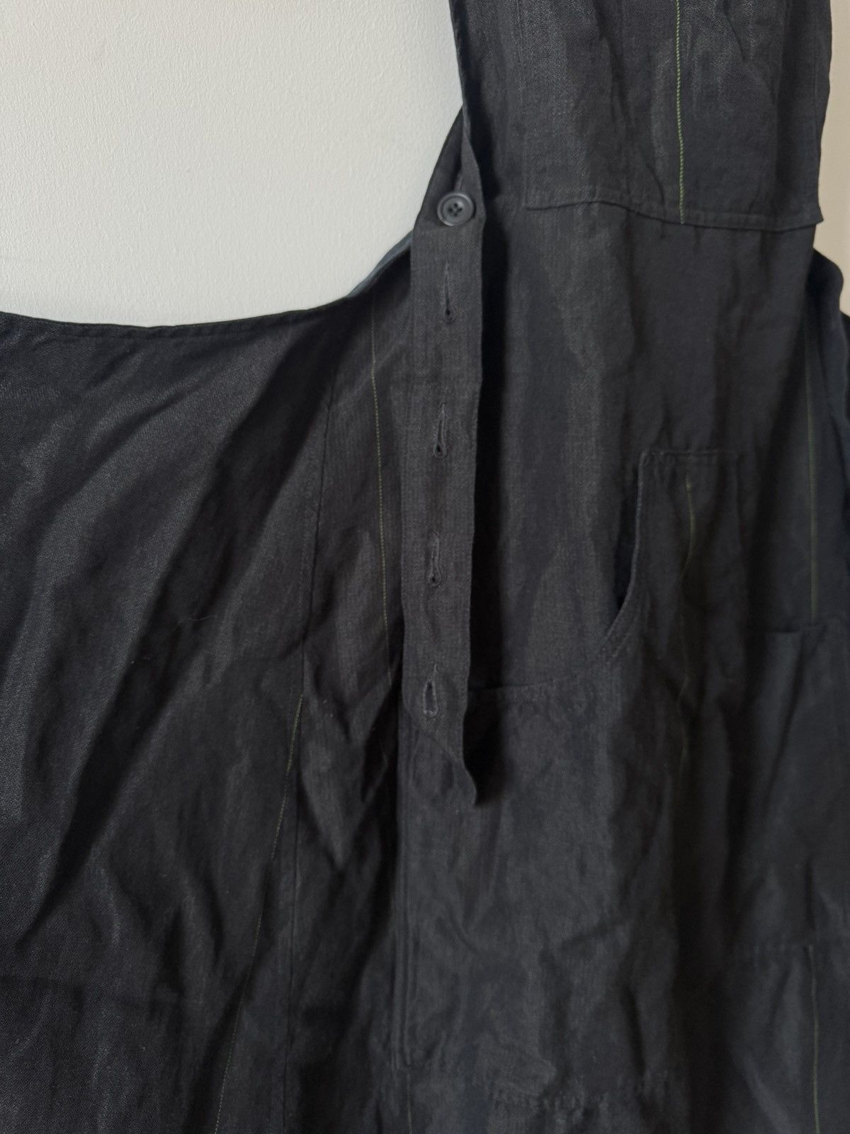 Paul Harnden Shoemakers Black Wool Apron Size US L / EU 52-54 / 3 - 3 Thumbnail