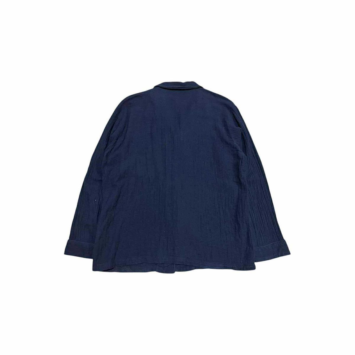 Japanese Brand 🔥Japanese Gu Camp Collar Shirt Long Sleeve Size US L / EU 52-54 / 3 - 5 Thumbnail