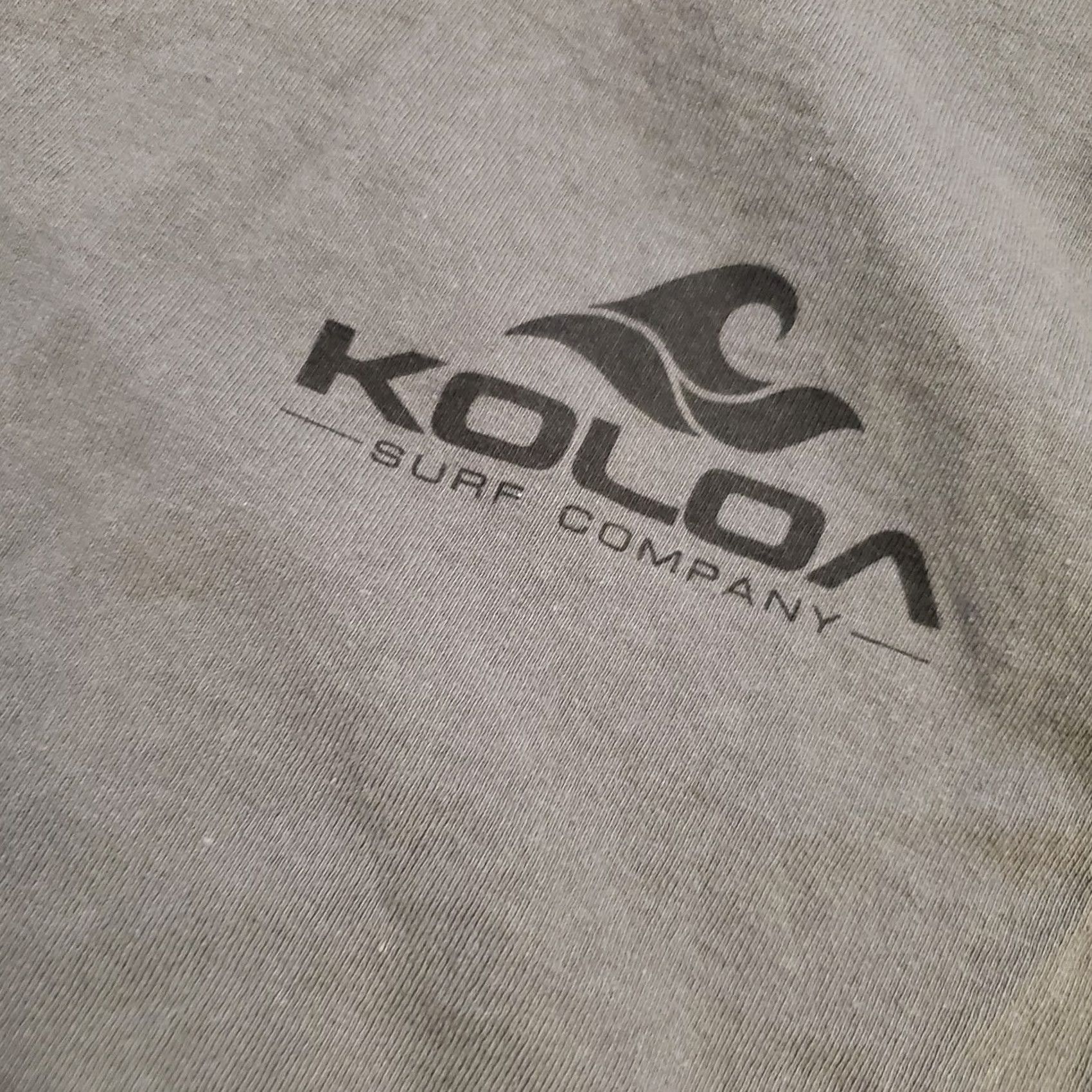 Vintage KOLOA Shirt Mens XLT Gray Surf Graphic Long Sleeve Hawaii Surfer Volkswagen Size US XL / EU 56 / 4 - 5 Thumbnail