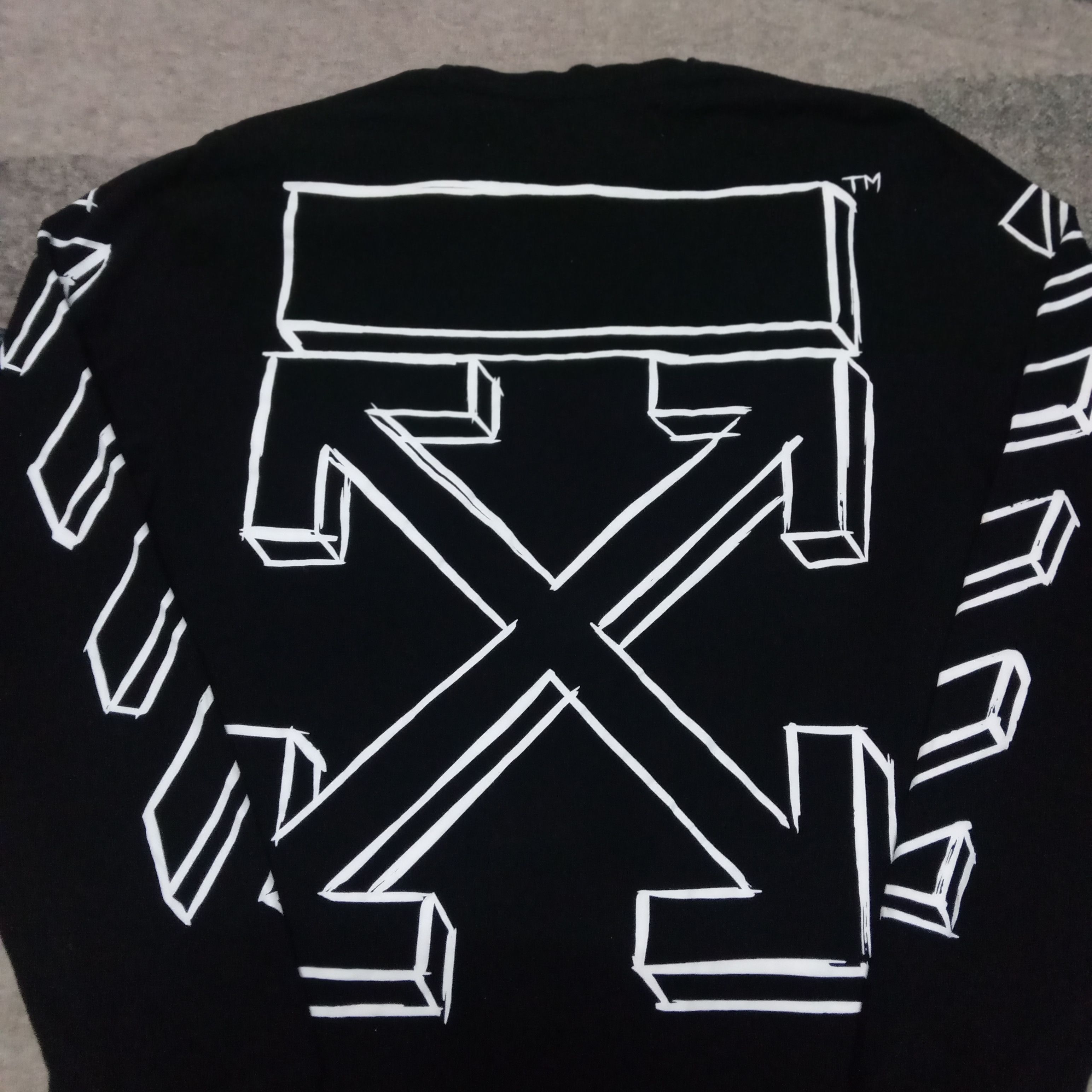 Off-White Off-White 2018 long sleeve Tee Palace Bape Supreme Size US M / EU 48-50 / 2 - 3 Thumbnail
