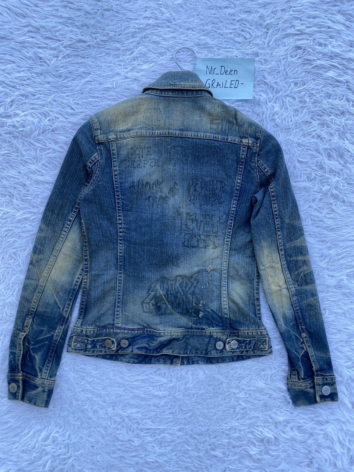 Hysteric Glamour Rare Vintage KINKY Hysteric Glamour Denim Jacket Size S / US 4 / IT 40 - 20 Thumbnail