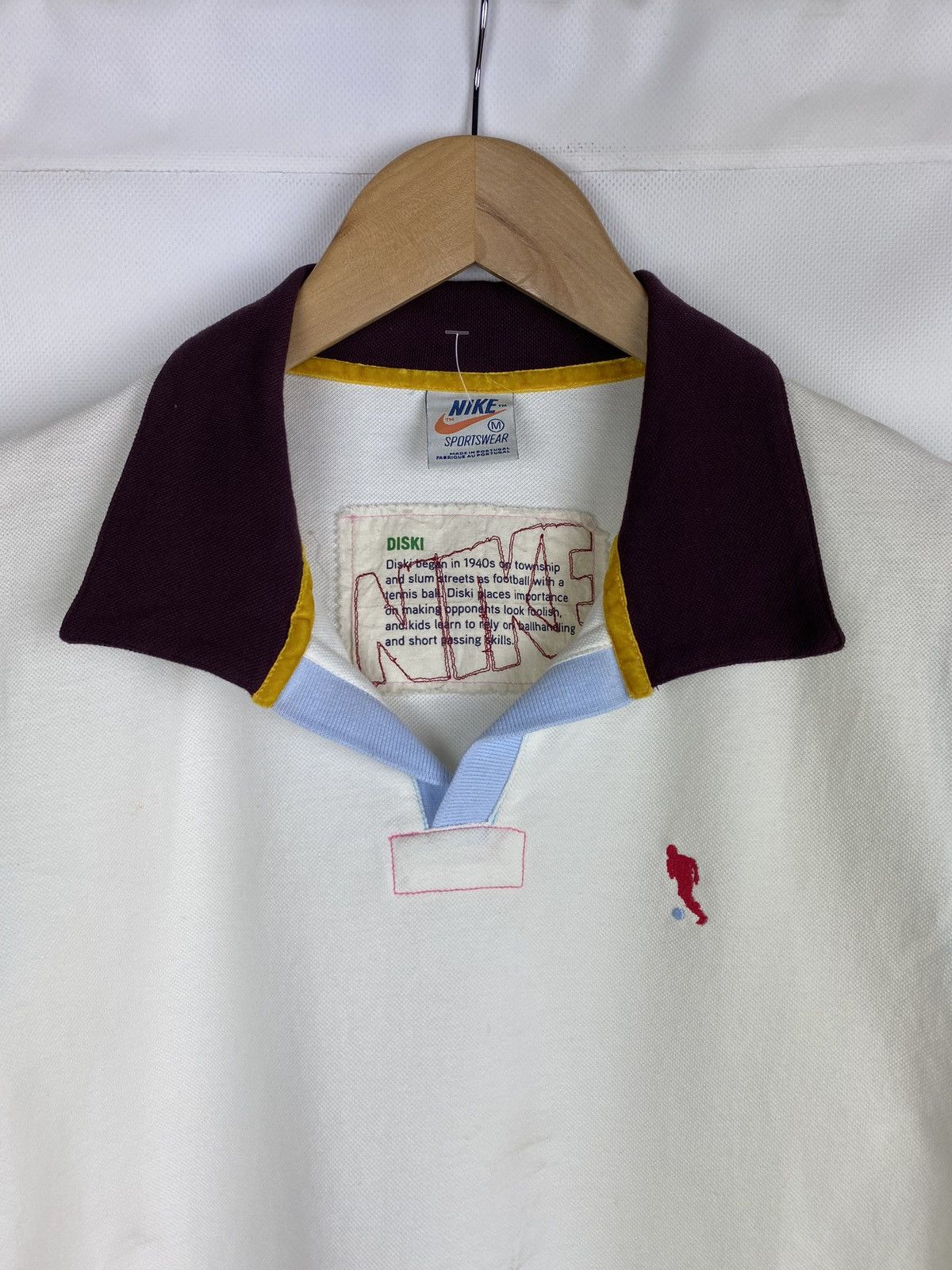 Vintage VTG Nike Diski men’s short sleeve polo t shirt size M Size US M / EU 48-50 / 2 - 4 Thumbnail