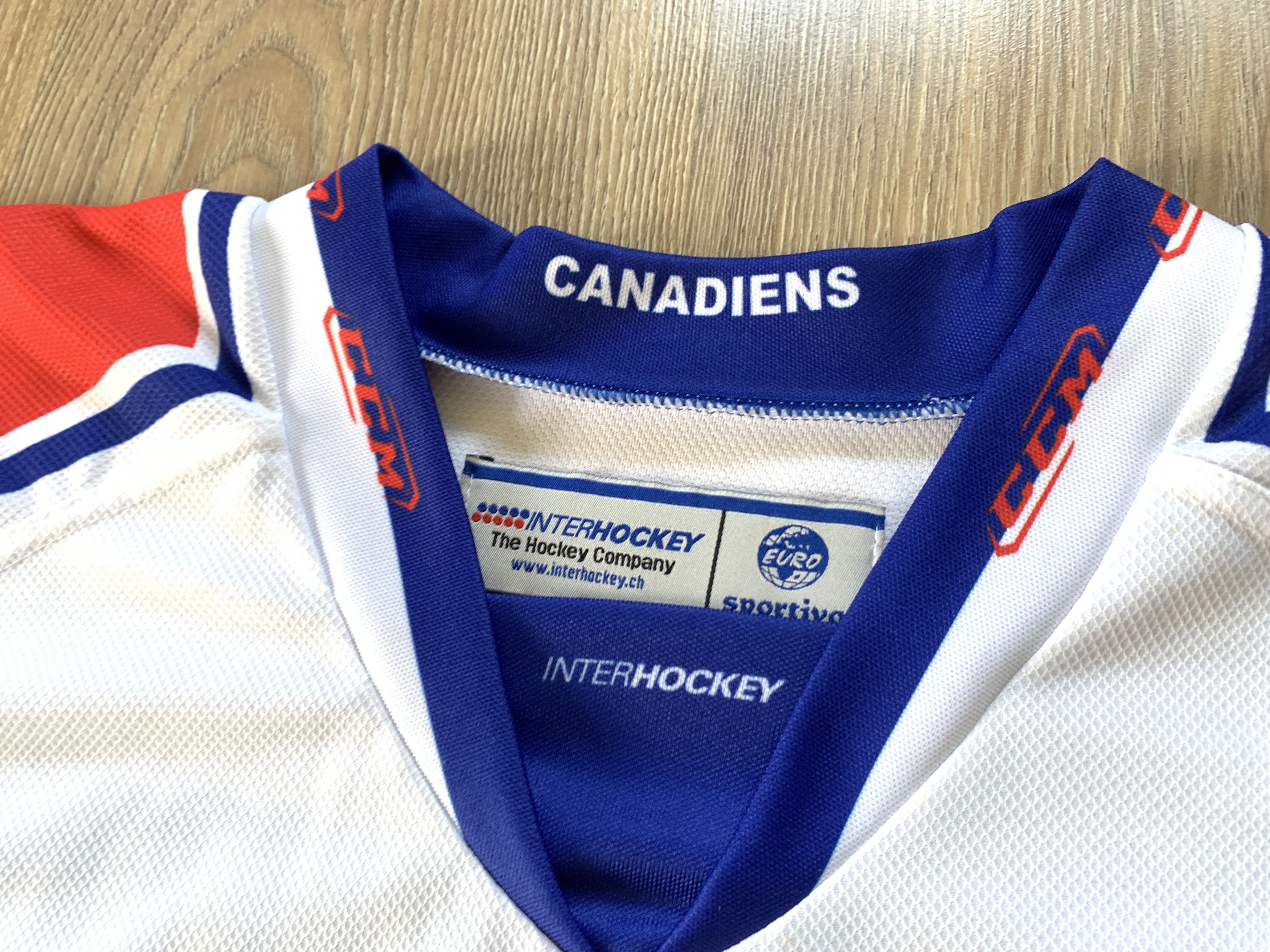 NHL × Vintage Vintage InterHockey Montreal Canadiens Jersey #88 Size US XXL / EU 58 / 5 - 7 Thumbnail