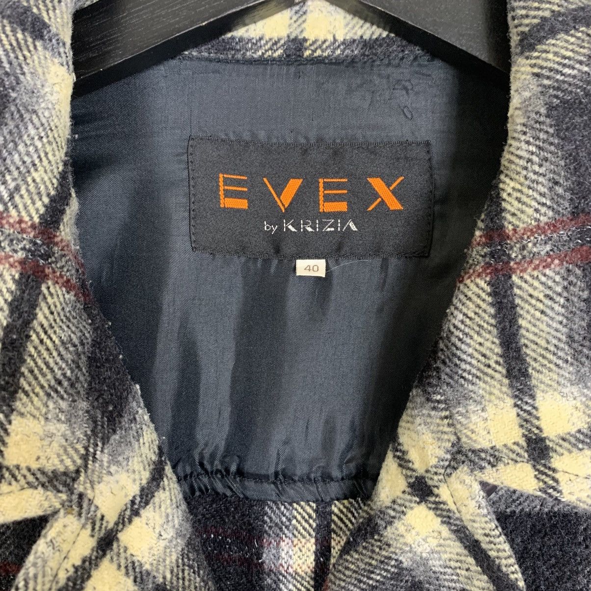 Designer × Vintage Vintage Evex by Krizia Tartan Wool Jacket Size S / US 4 / IT 40 - 9 Thumbnail