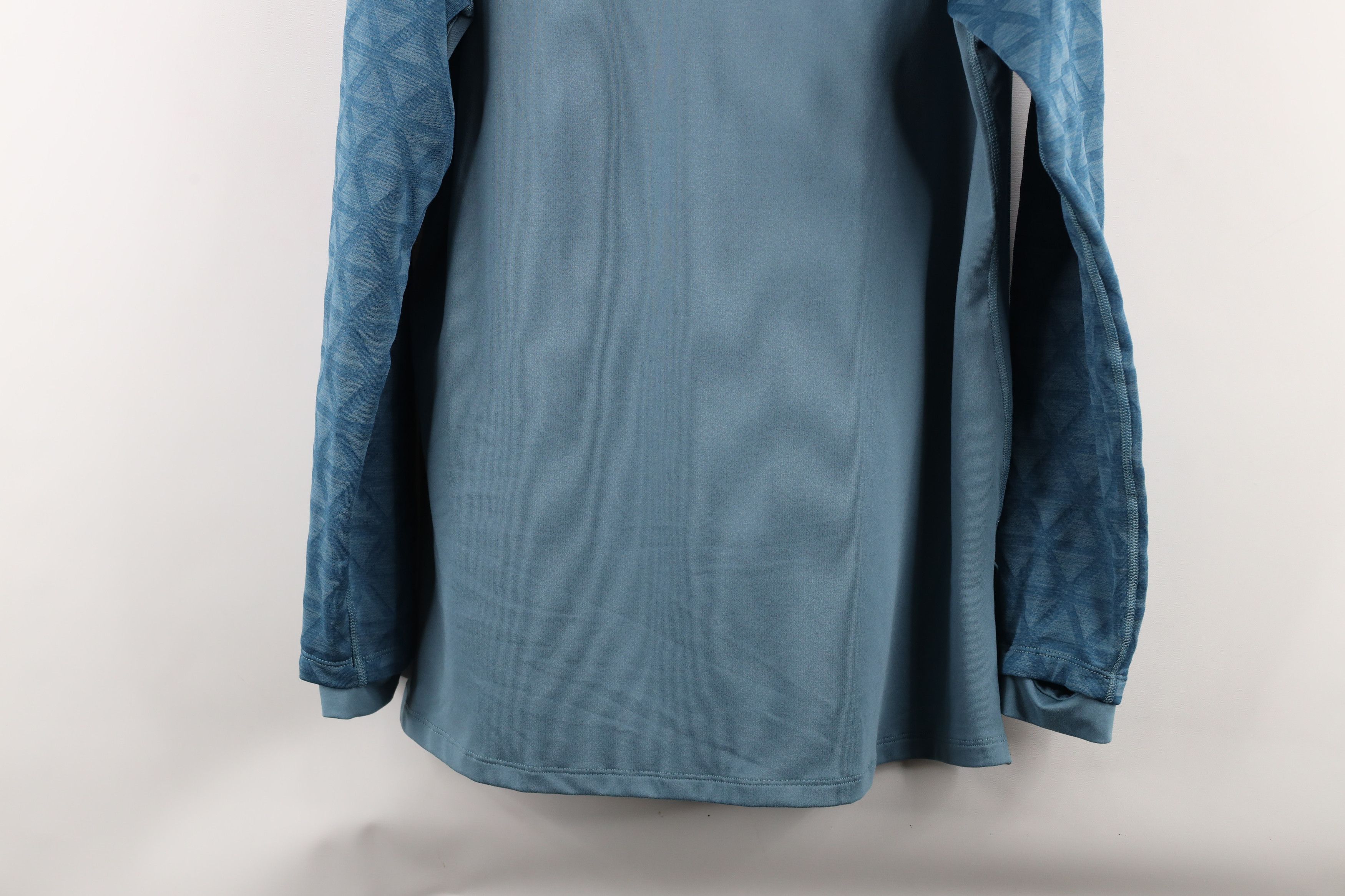 Nike × Vintage Nike Pro Long Sleeve Training Gym Running T-Shirt Blue Size US M / EU 48-50 / 2 - 11 Thumbnail