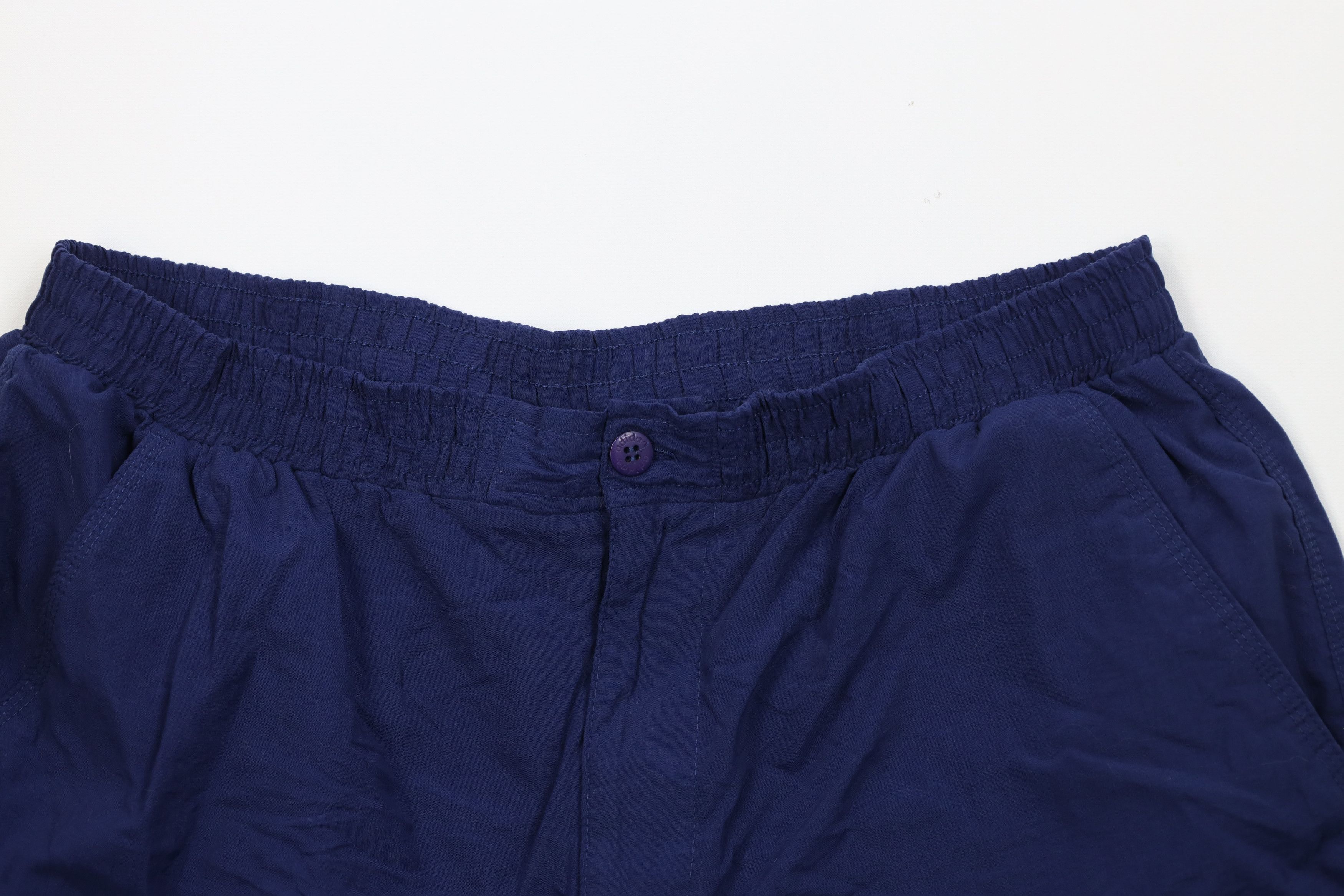 Adidas Vintage 90s Adidas Spell Out Above Knee Shorts Baggies Nylon Size US 34 / EU 50 - 2 Thumbnail