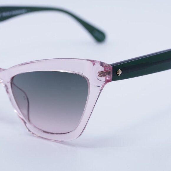 Kate Spade Kate Spade AMELIE/G/S 035J JP Sunglasses Pink Cat Eye Frame Size ONE SIZE - 7 Thumbnail
