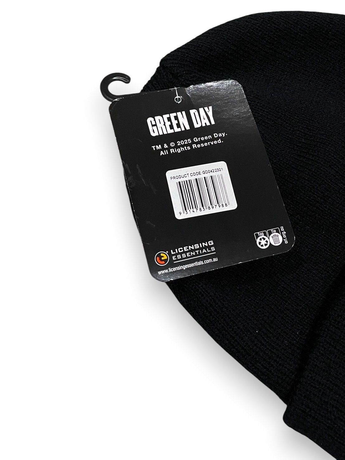 Band Tees GREEN DAY LOGO BEANIE (2025) Size ONE SIZE - 4 Thumbnail