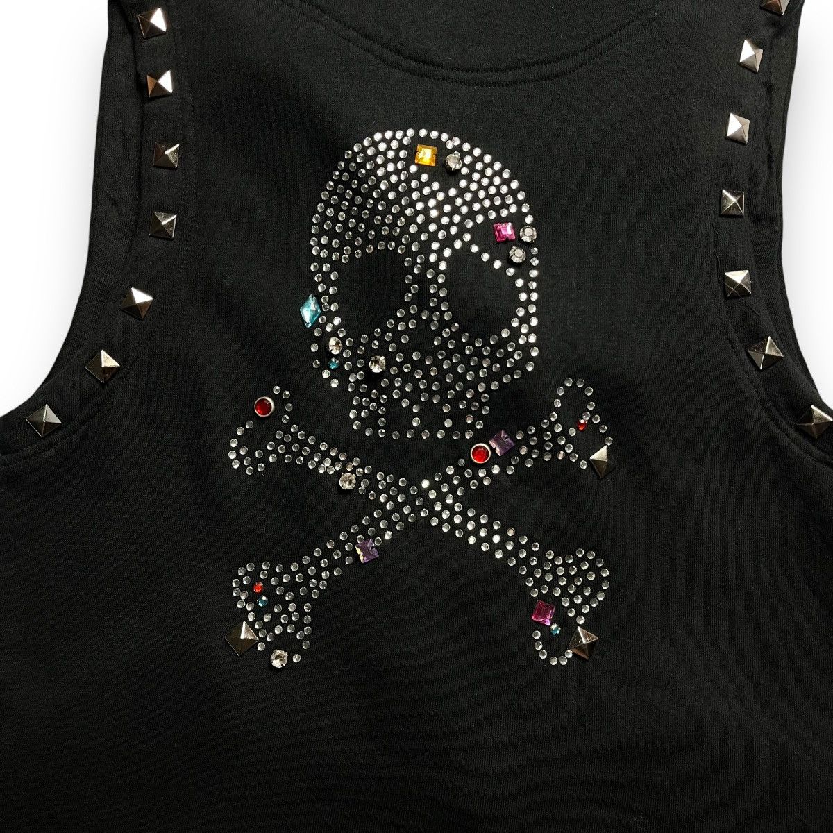 If Six Was Nine 🇯🇵JAPANESE BRAND☠️ SKULL GOTHIC PUNK STUDDED VEST Size US M / EU 48-50 / 2 - 11 Thumbnail