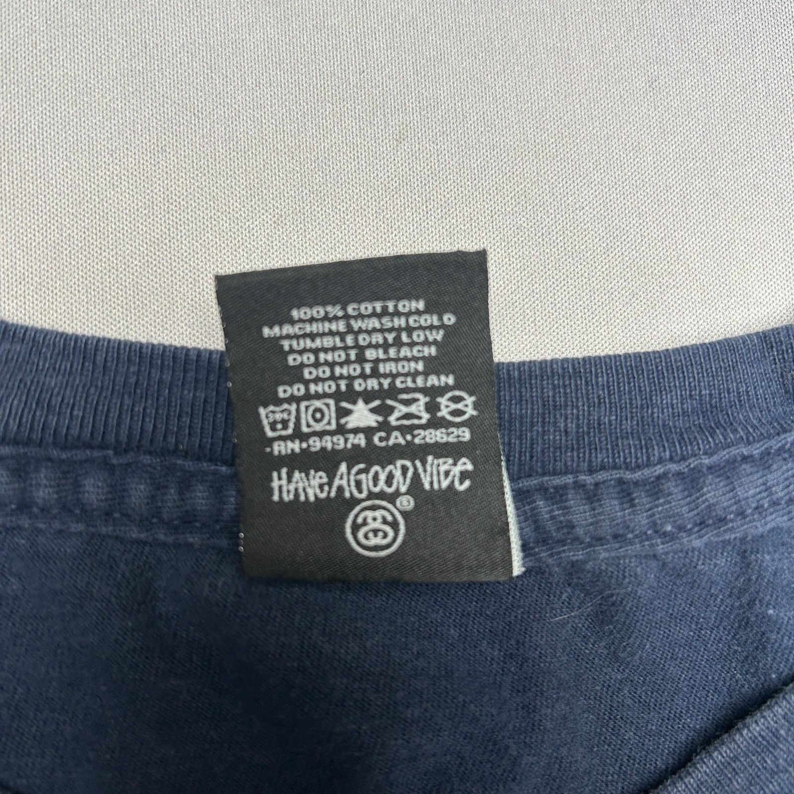 Stussy Stussy Big S Tee Men's Large Short Sleeve Skater Streetwear Size US L / EU 52-54 / 3 - 5 Thumbnail