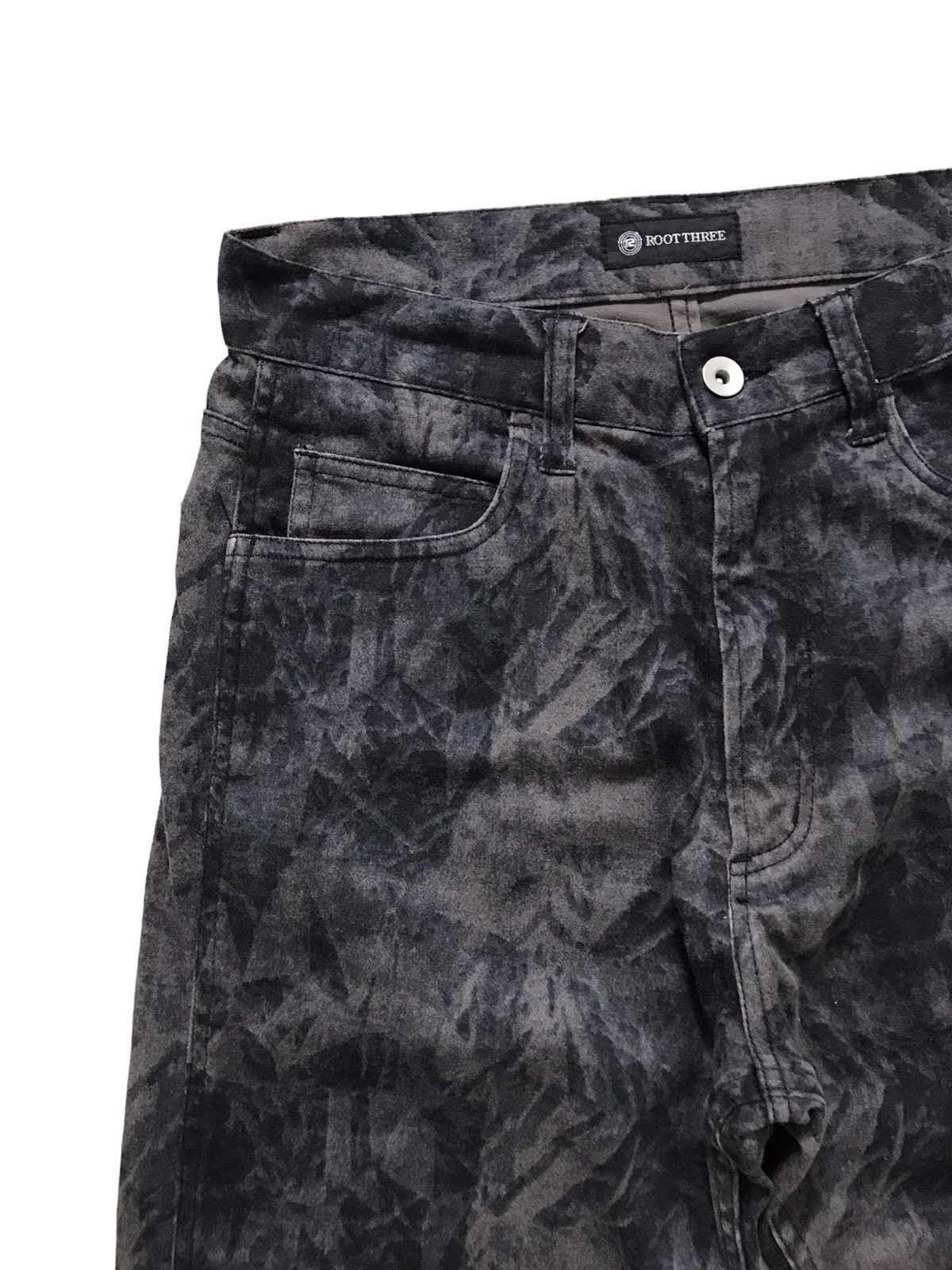 Japanese Brand Root Three Japan Abstract Art Pants Size US 28 / EU 44 - 5 Thumbnail