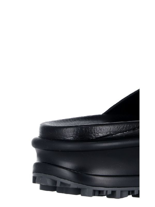 Gucci o1s1wg110425 Women's Slide With Interlocking G in Black Size US 9 / IT 39 - 4 Thumbnail