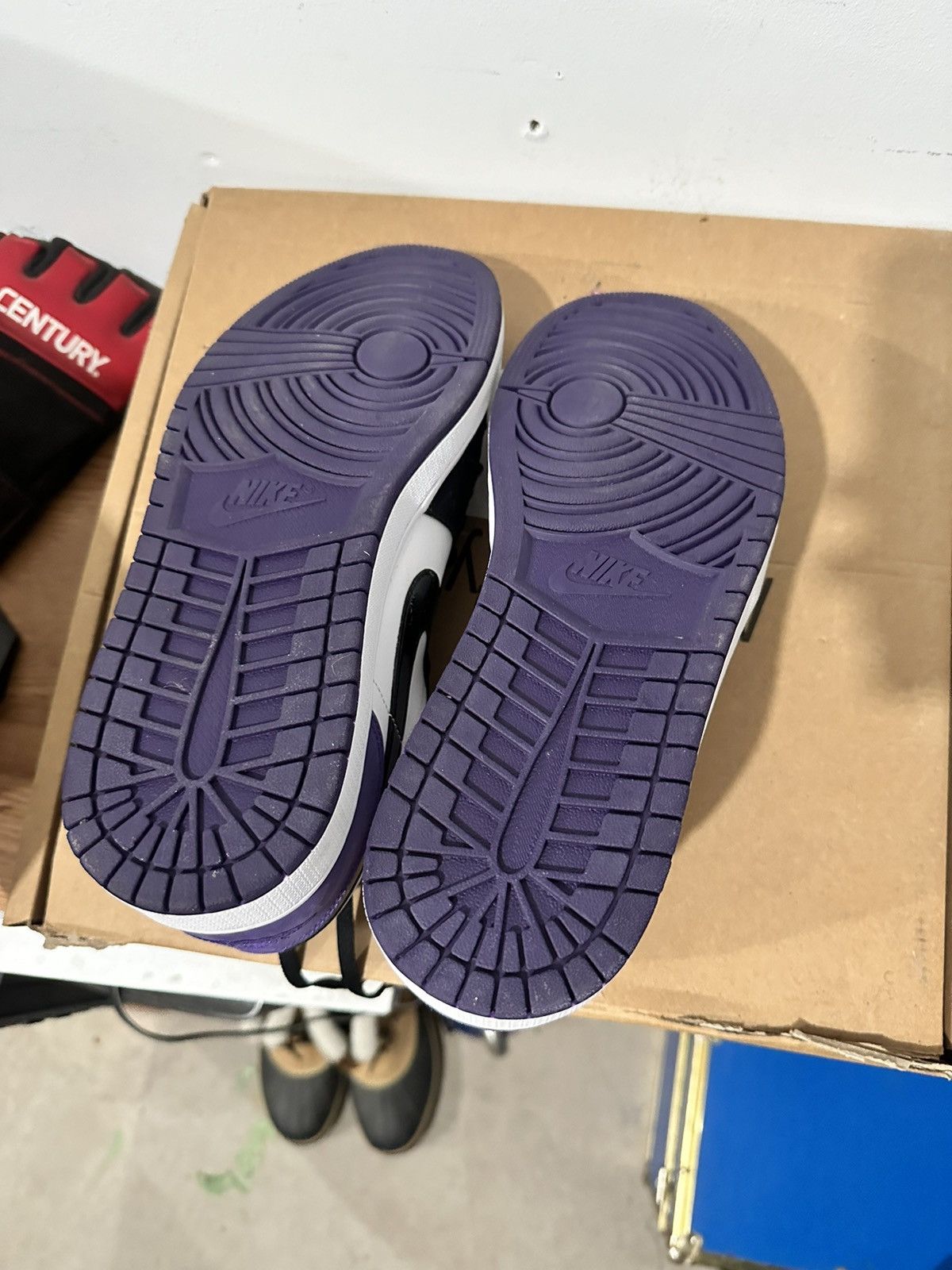 Jordan Brand Jordan 1 low court purple. Size US 13 / EU 46 - 5 Thumbnail
