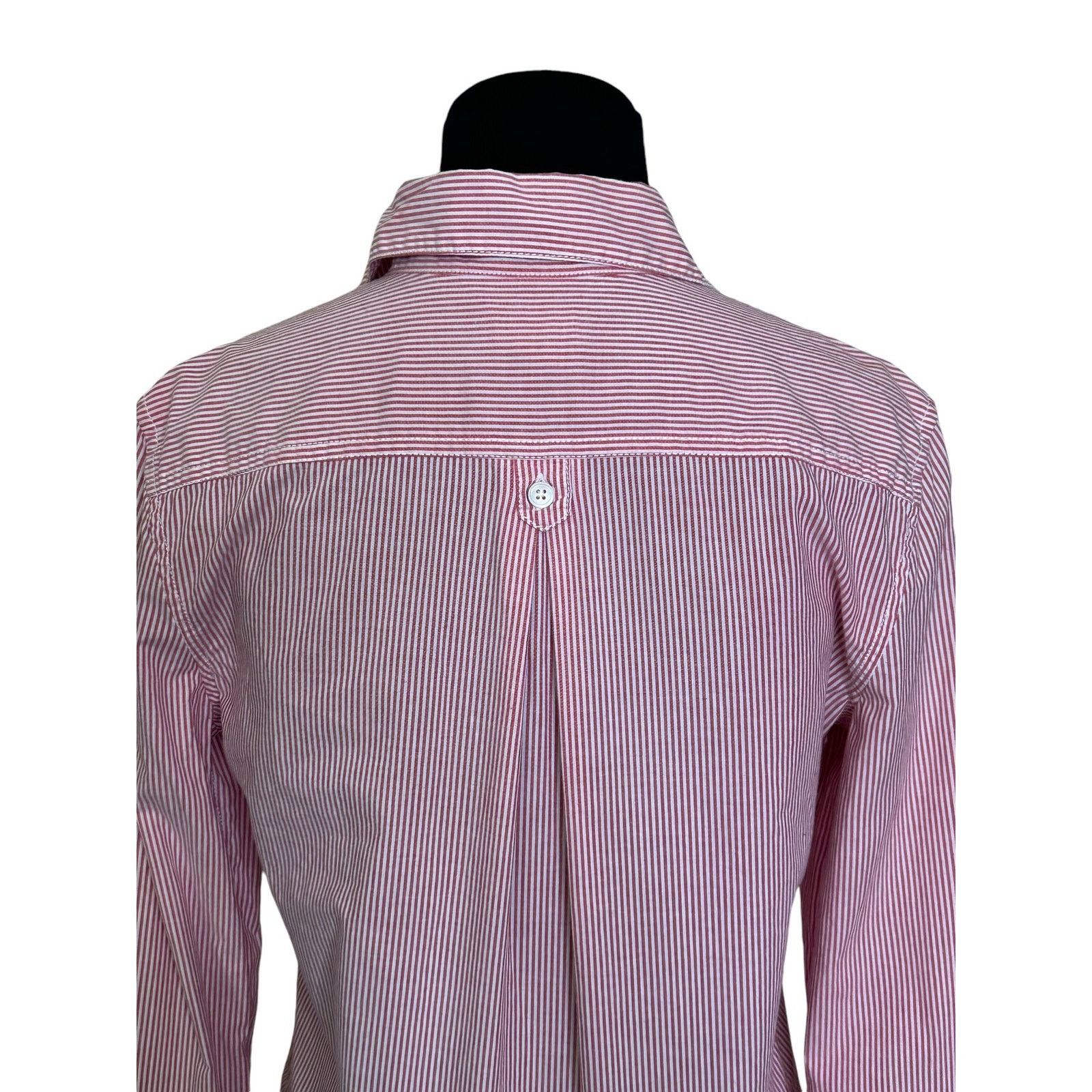 Banana Republic Lands' End striped long sleeves button shirt size XS Size XS / US 0-2 / IT 36-38 - 6 Thumbnail