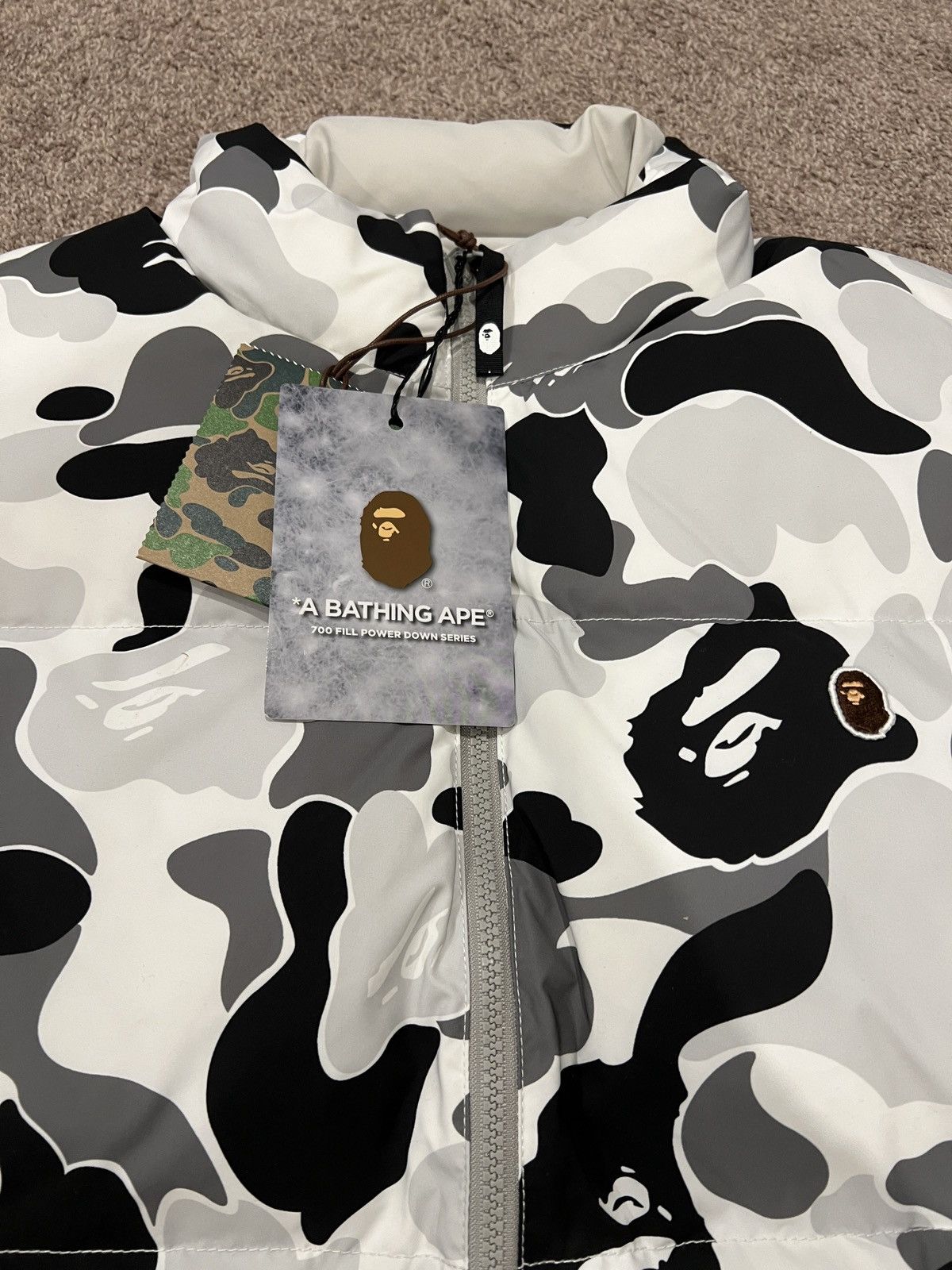Bape Brand new A Bathing Ape Camo ABC Reversible Down Vest XXL Size US XXL / EU 58 / 5 - 4 Thumbnail