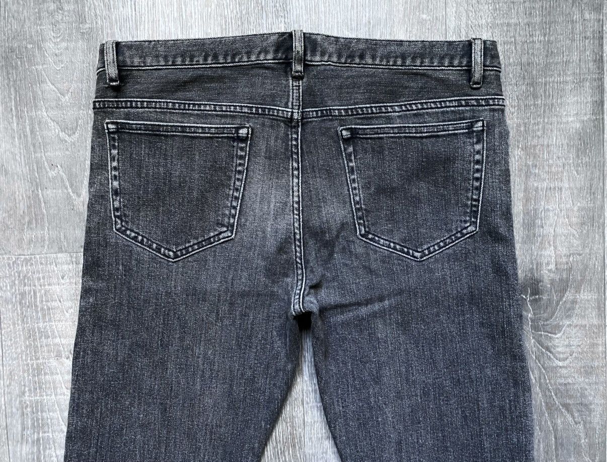 A.P.C. Unisex A.P.C. Petit New Standard Graphite Gray Jeans Denim Size 30" / US 8 / IT 44 - 24 Thumbnail