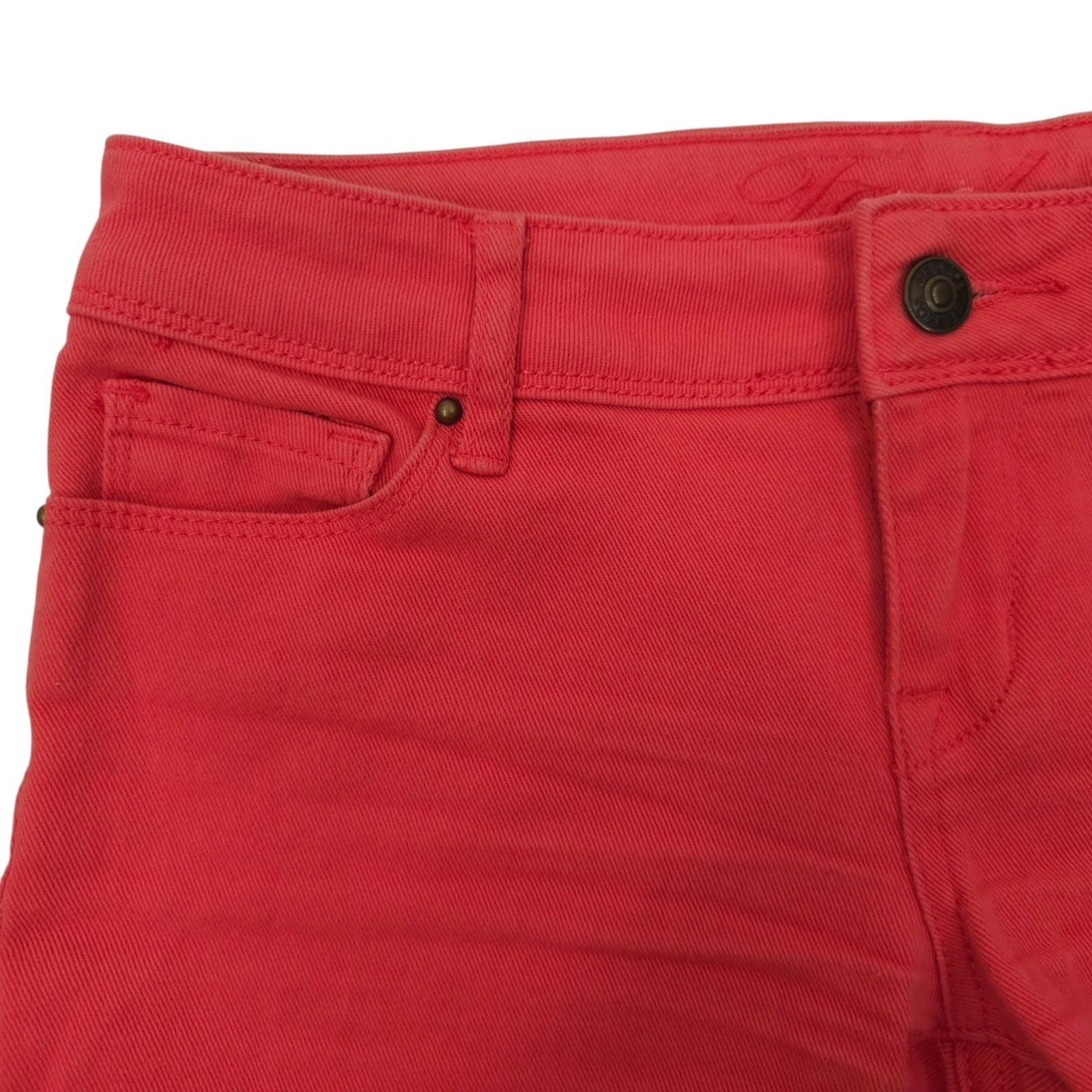 Other Delias Taylor Cut Off Denim Shorts Pink Coral Size 1/2 Low R Size 28" / US 6 / IT 42 - 10 Thumbnail