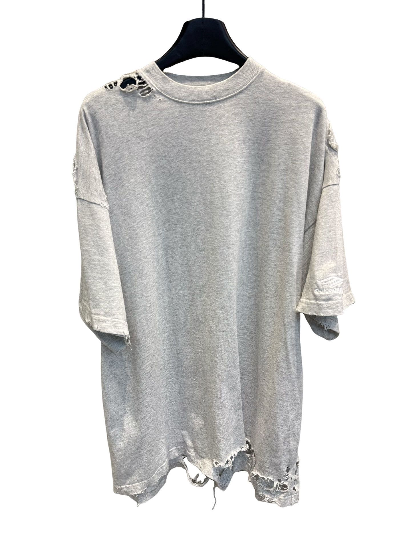 Balenciaga Balenciaga Distressed Unifit T-Shirt Size S Size US S / EU 44-46 / 1 - 1 Thumbnail