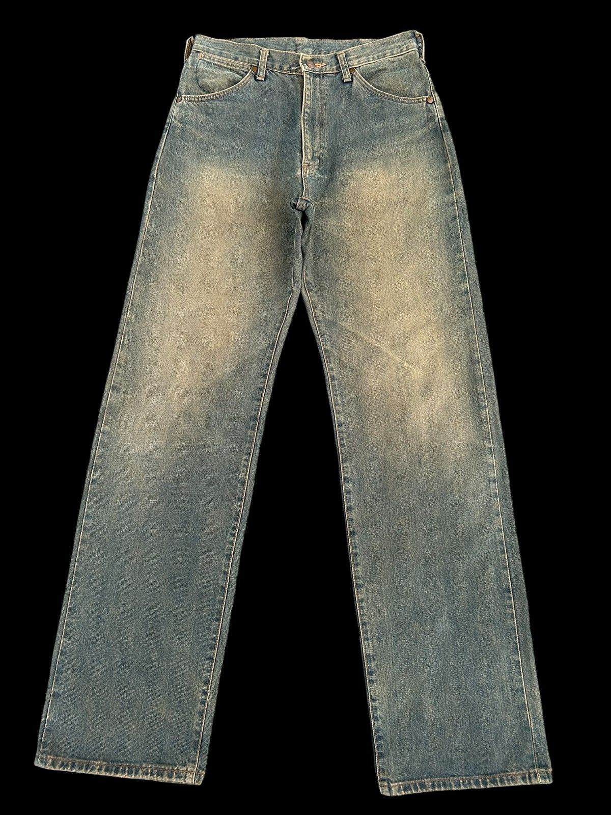 Kapital Vintage Wrangler Selvedge Rusty Mudwash Distressed Denim Size US 30 / EU 46 - 2 Thumbnail