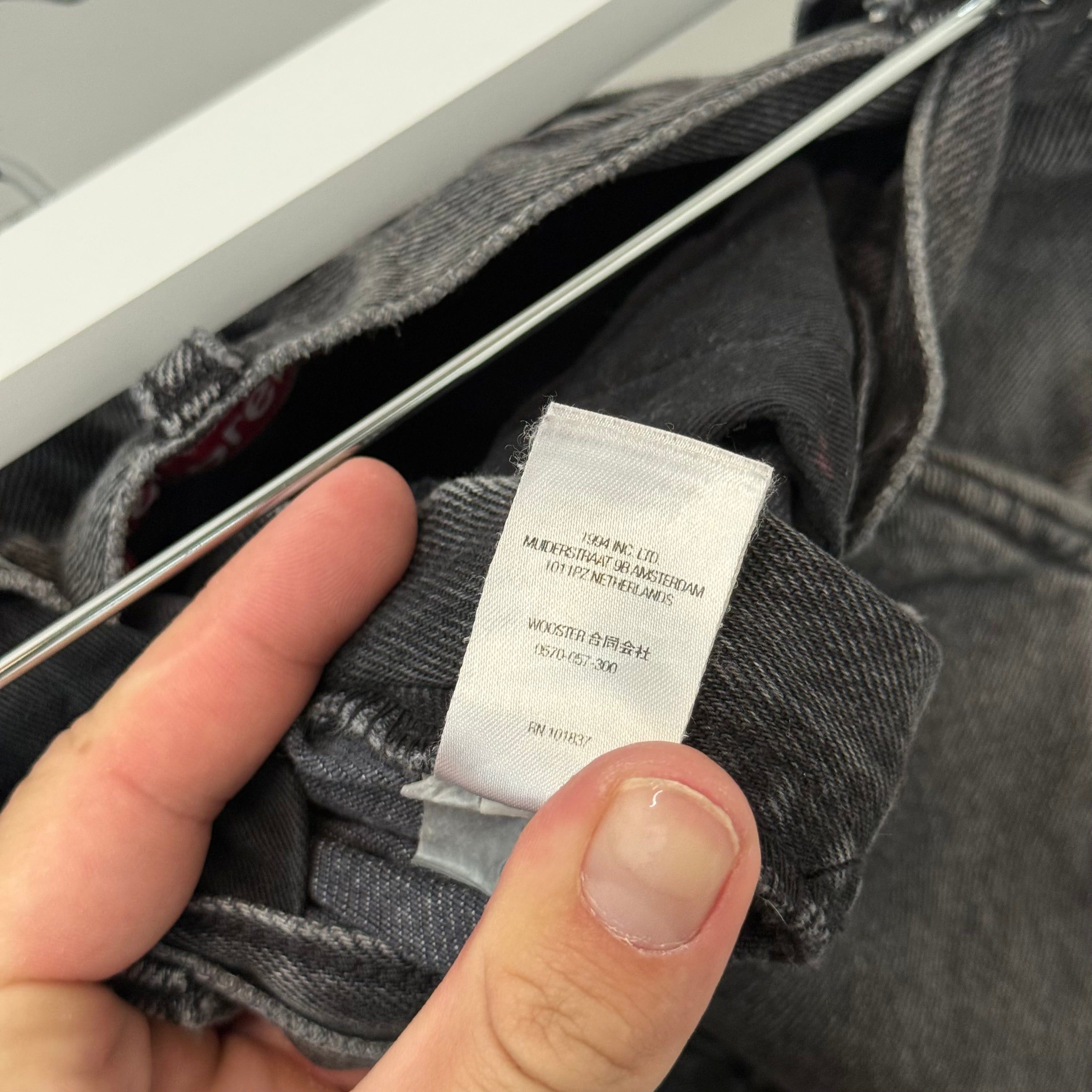 Supreme Supreme Black Cargo Denim Jeans - Size 30 Size US 30 / EU 46 - 5 Thumbnail