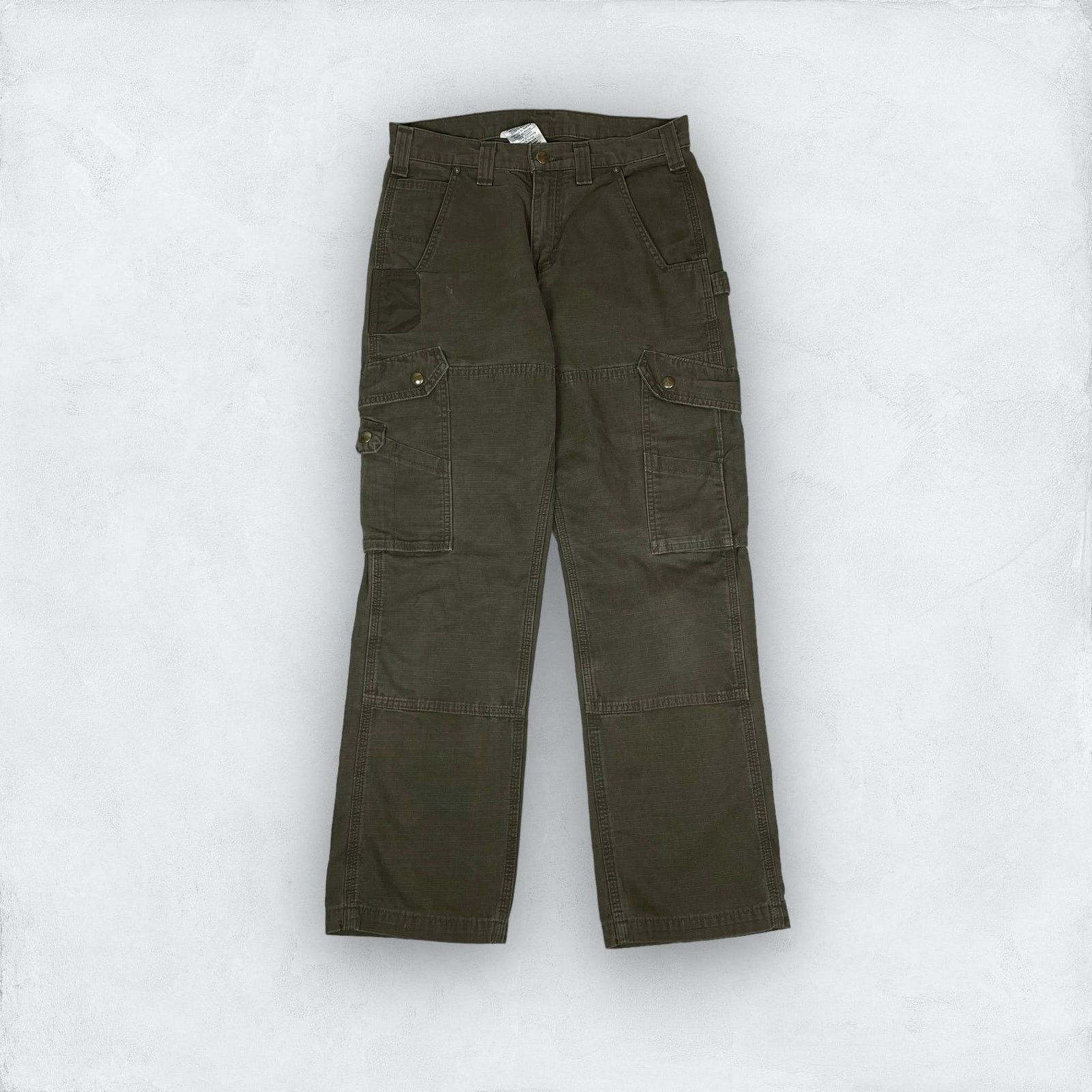 Carhartt Carhartt Men's Green Cotton Relaxed Fit Cargo Pant 30 x 30 Size US 30 / EU 46 - 1 Thumbnail