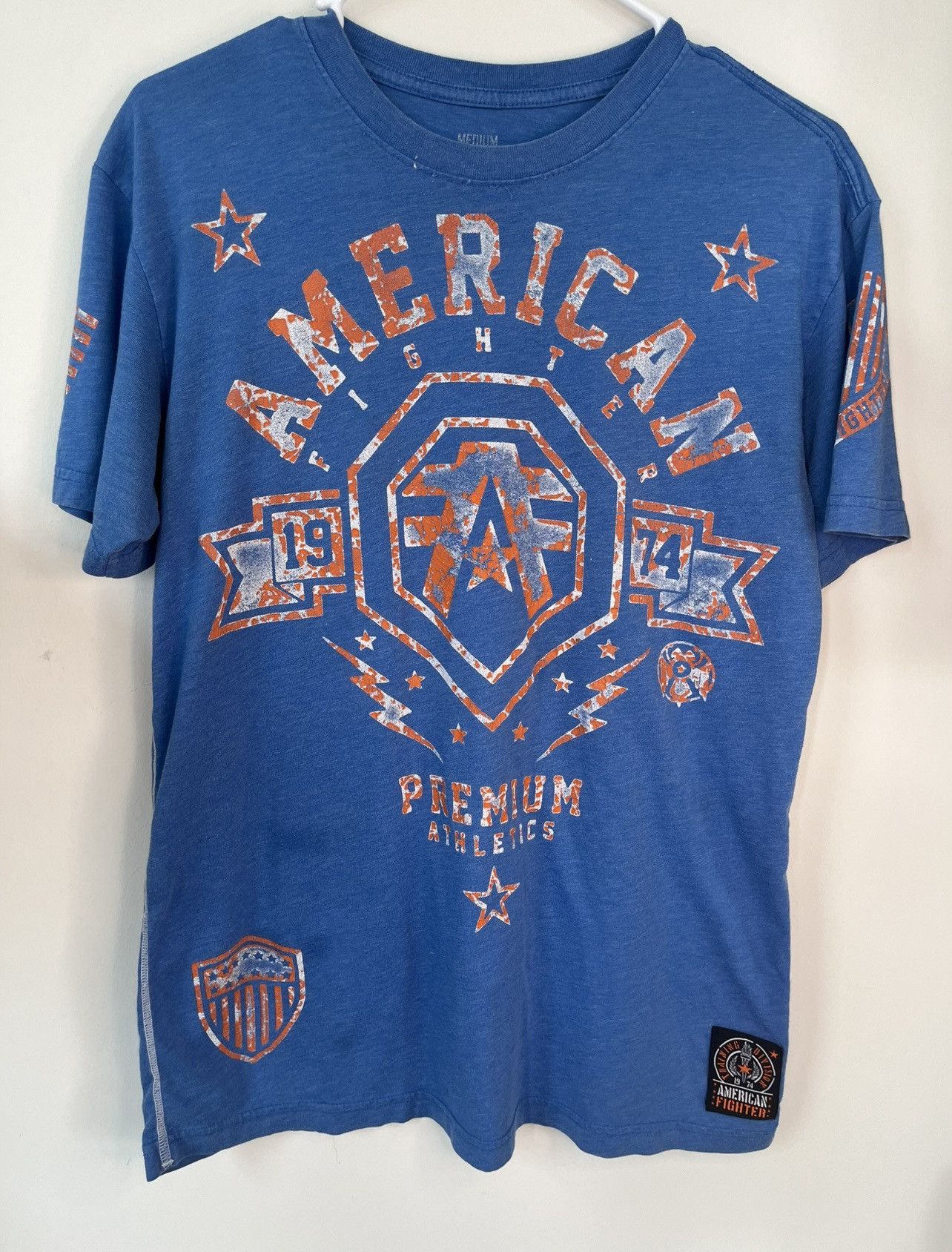 Affliction × Vintage Vintage Y2K American Fighter Affliction Style Shirt Size US M / EU 48-50 / 2 - 1 Thumbnail