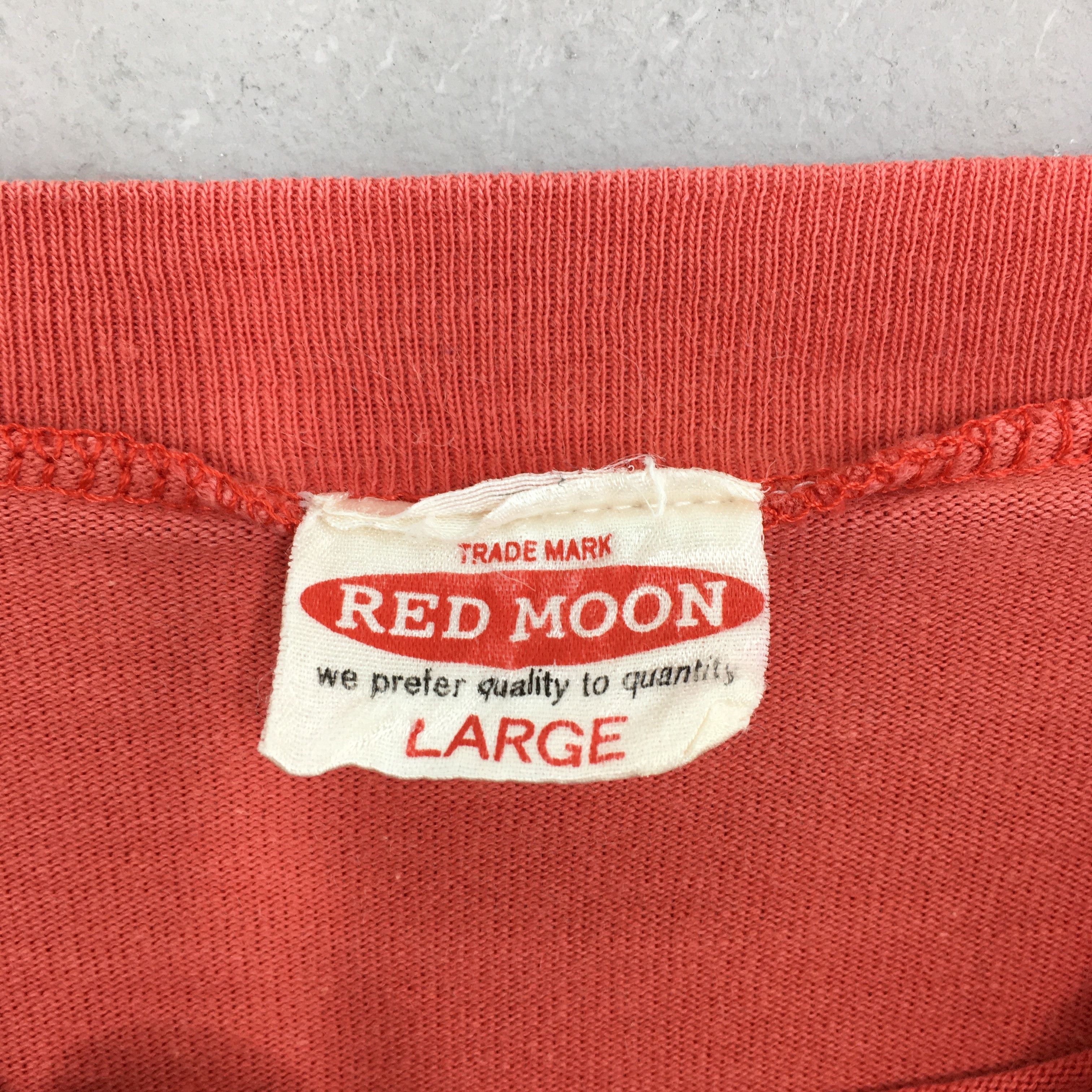 Redmoon Vintage Redmoon Japan American Native Head Tshirt Large Size US L / EU 52-54 / 3 - 4 Thumbnail