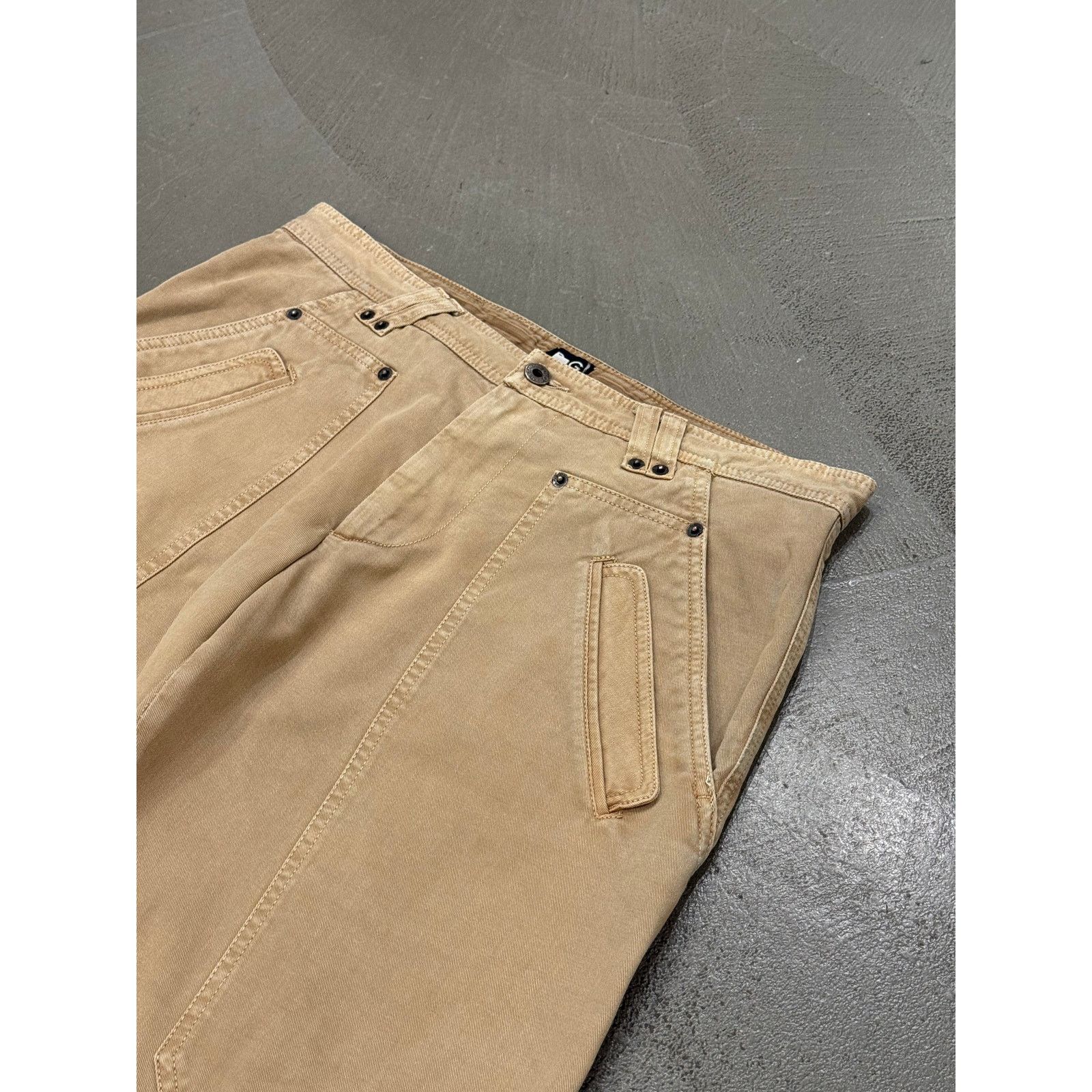 Dolce & Gabbana S/S2003 Dolce & Gabbana paneled pants Size US 36 / EU 52 - 4 Thumbnail