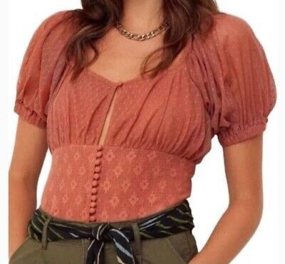Free People NWT Heartstrings Top Size XS / US 0-2 / IT 36-38 - 1 Thumbnail
