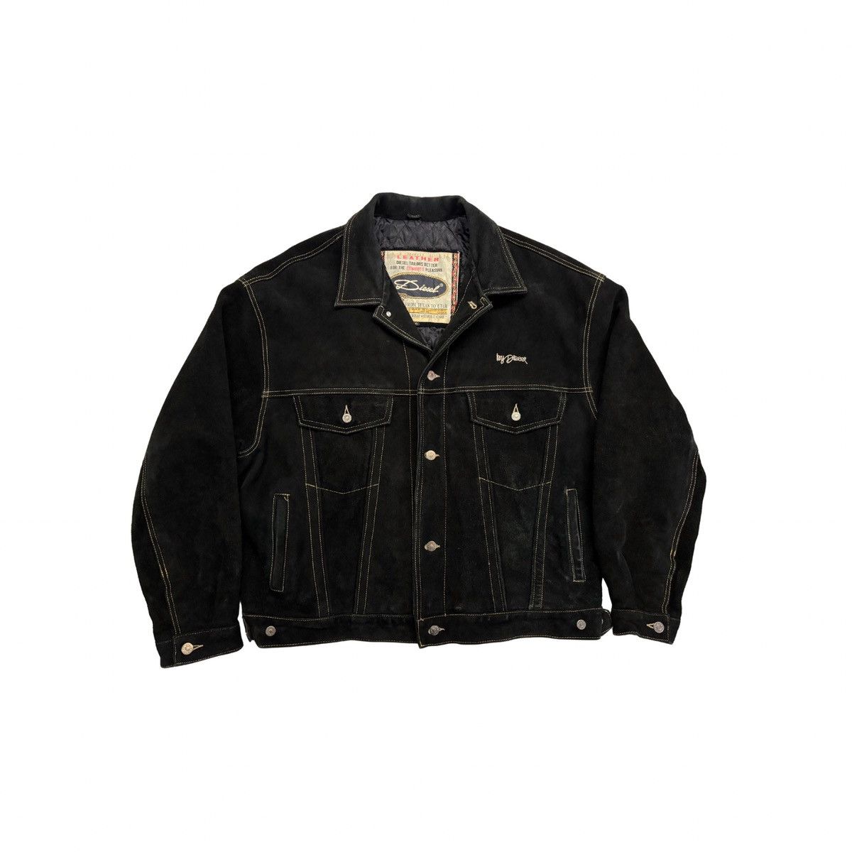 Diesel Diesel Leather jacket Size US XXL / EU 58 / 5 - 1 Thumbnail