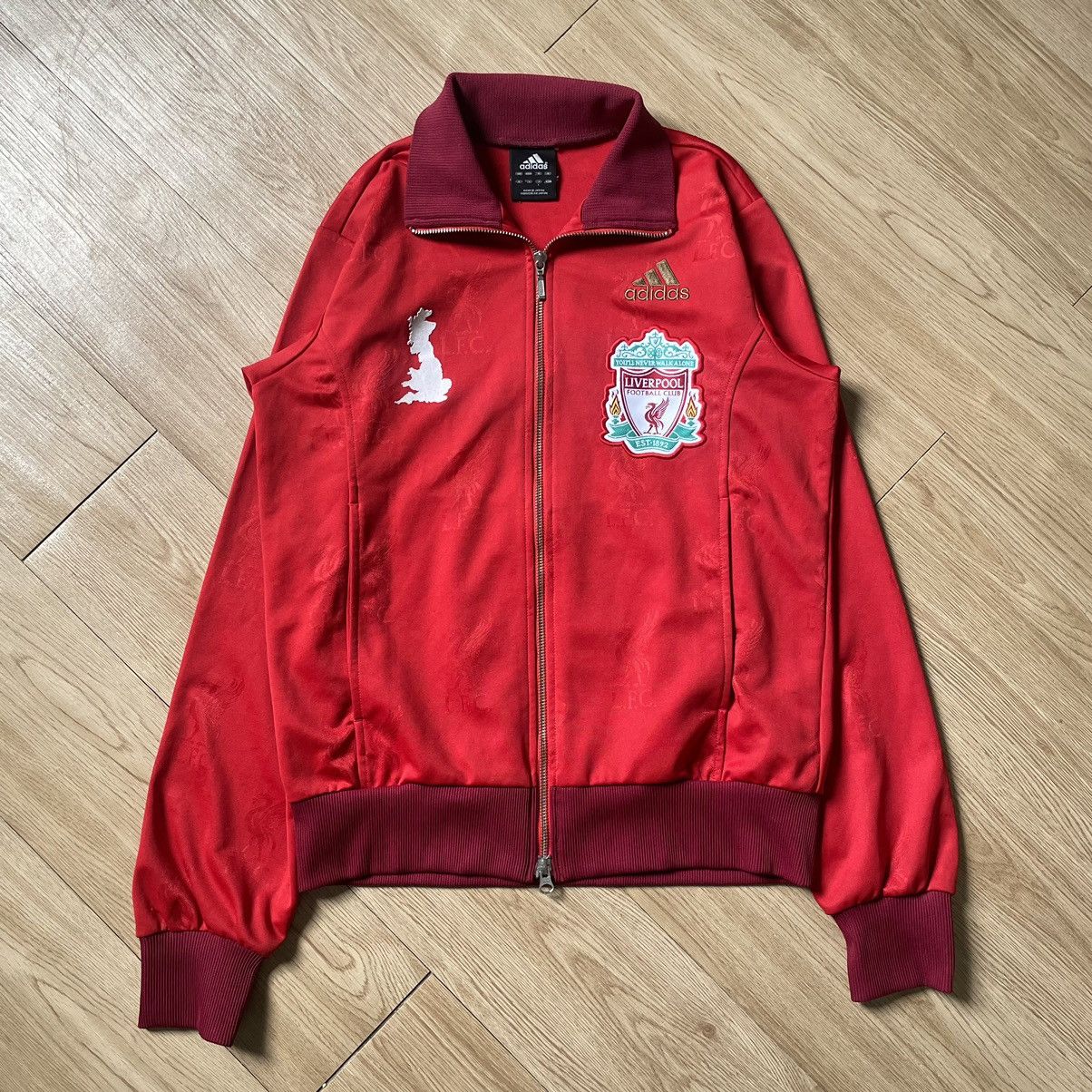 Adidas Vintage Adidas Liverpool FC Soccer Track Tops Zip Jacket Y2K Size US S / EU 44-46 / 1 - 2 Thumbnail