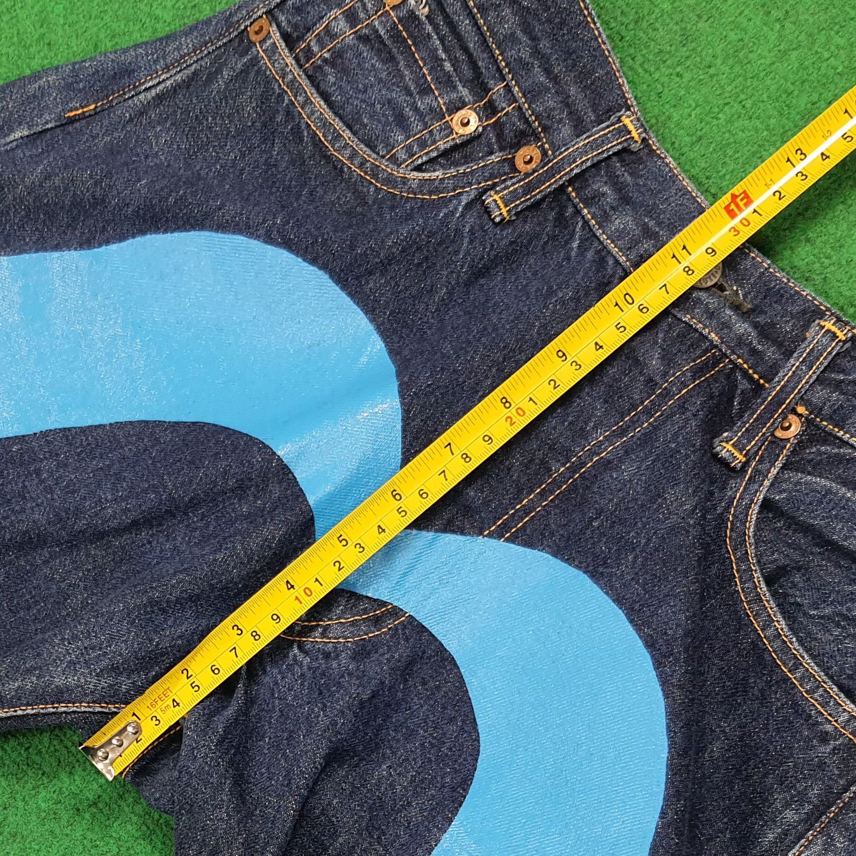 Evisu Vintage Evis Jeans Selvedge Custom Daicock Jeans C280N24 Size 25" / US 0 / IT 36 - 16 Thumbnail
