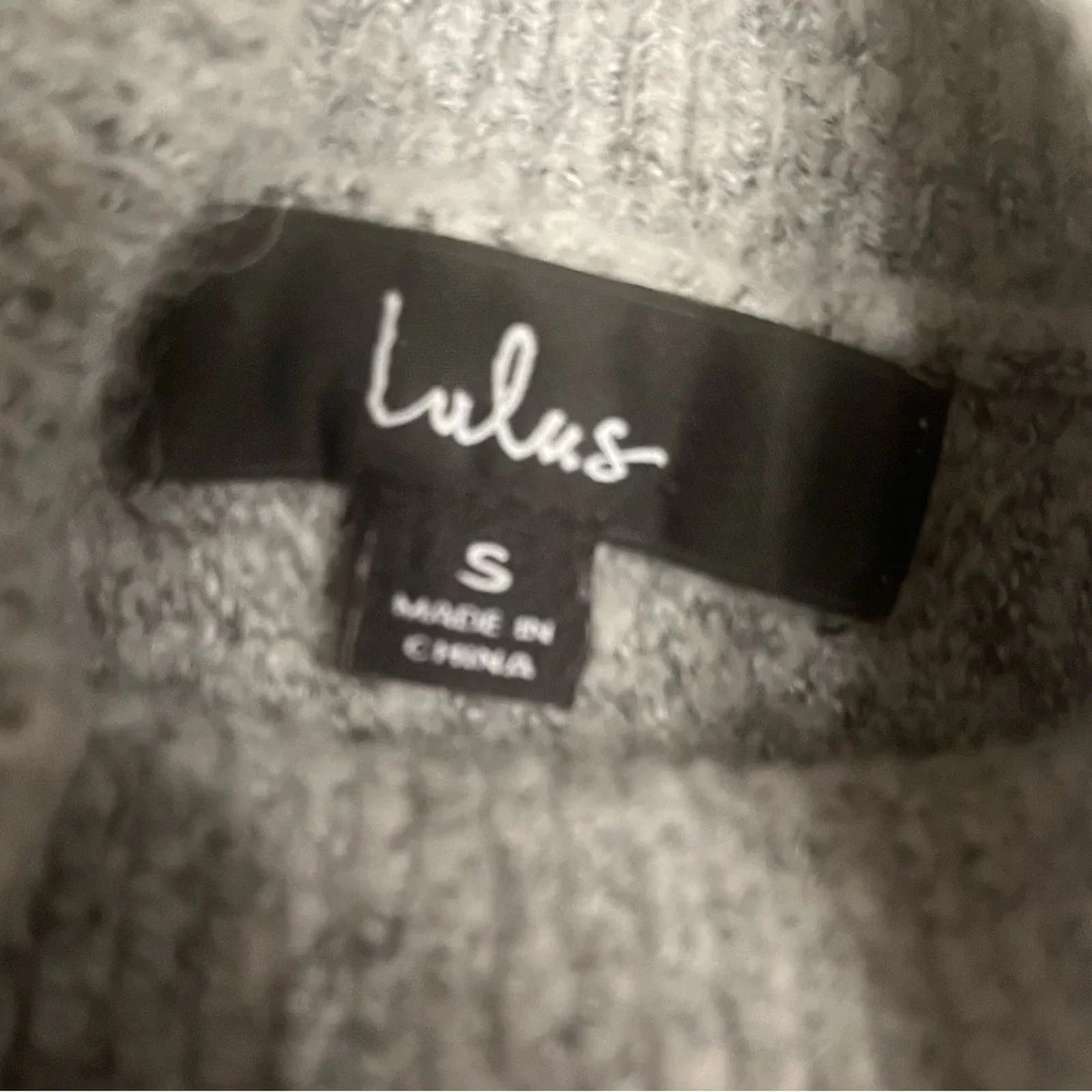Lulus Lulus cozy light grey dolman sleeve sweater, size Small Size S / US 4 / IT 40 - 3 Thumbnail