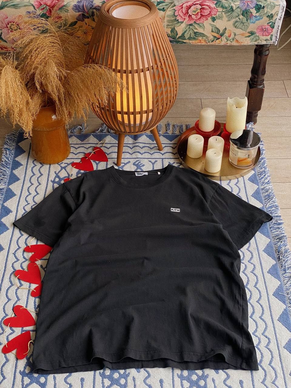 Kith KITH T-Shirt Black Small Logo Oversized Size US L / EU 52-54 / 3 - 1 Thumbnail