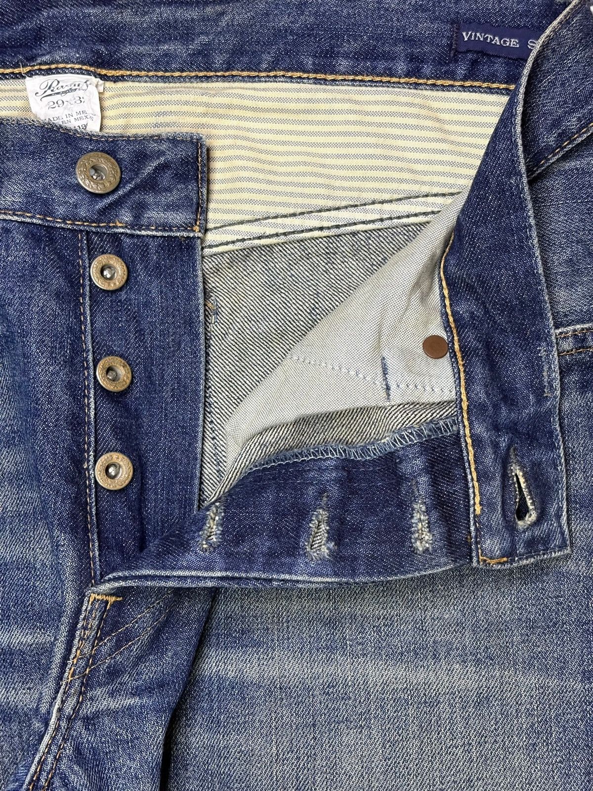 Japanese Brand Vintage Japanese Brand Mud Wash Distressed Ripped Jeans Size US 30 / EU 46 - 3 Thumbnail