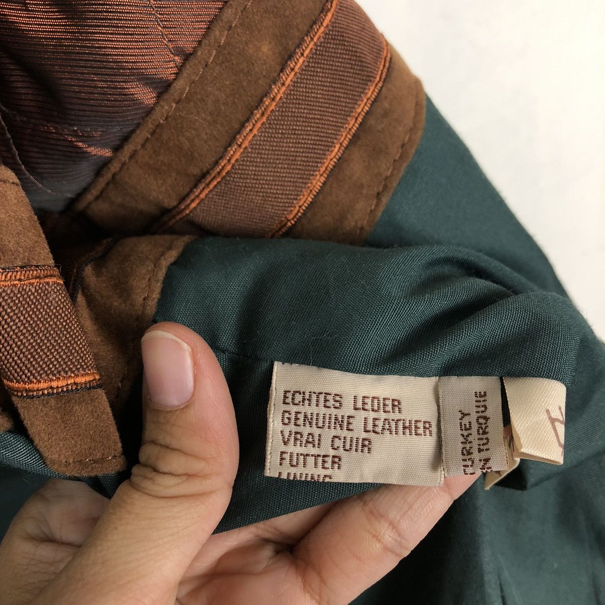 Genuine Leather 🔥90’s Vintage Bomber Leather Jacket Issey Miyake Collection Size US L / EU 52-54 / 3 - 13 Thumbnail
