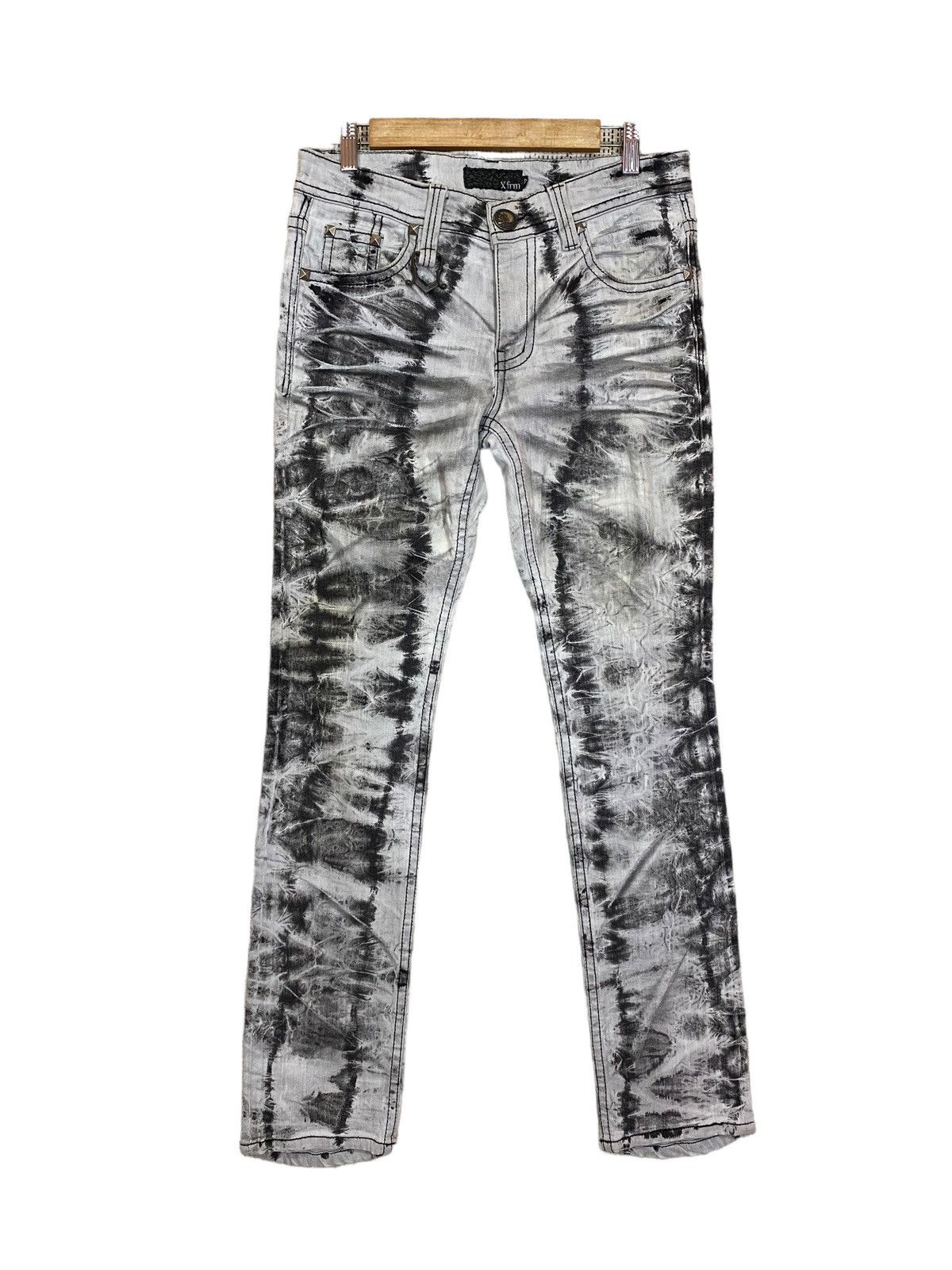 14th Addiction × If Six Was Nine × KMRii Xfirm steampunk denim acid wash very rare Size US 34 / EU 50 - 1 Thumbnail