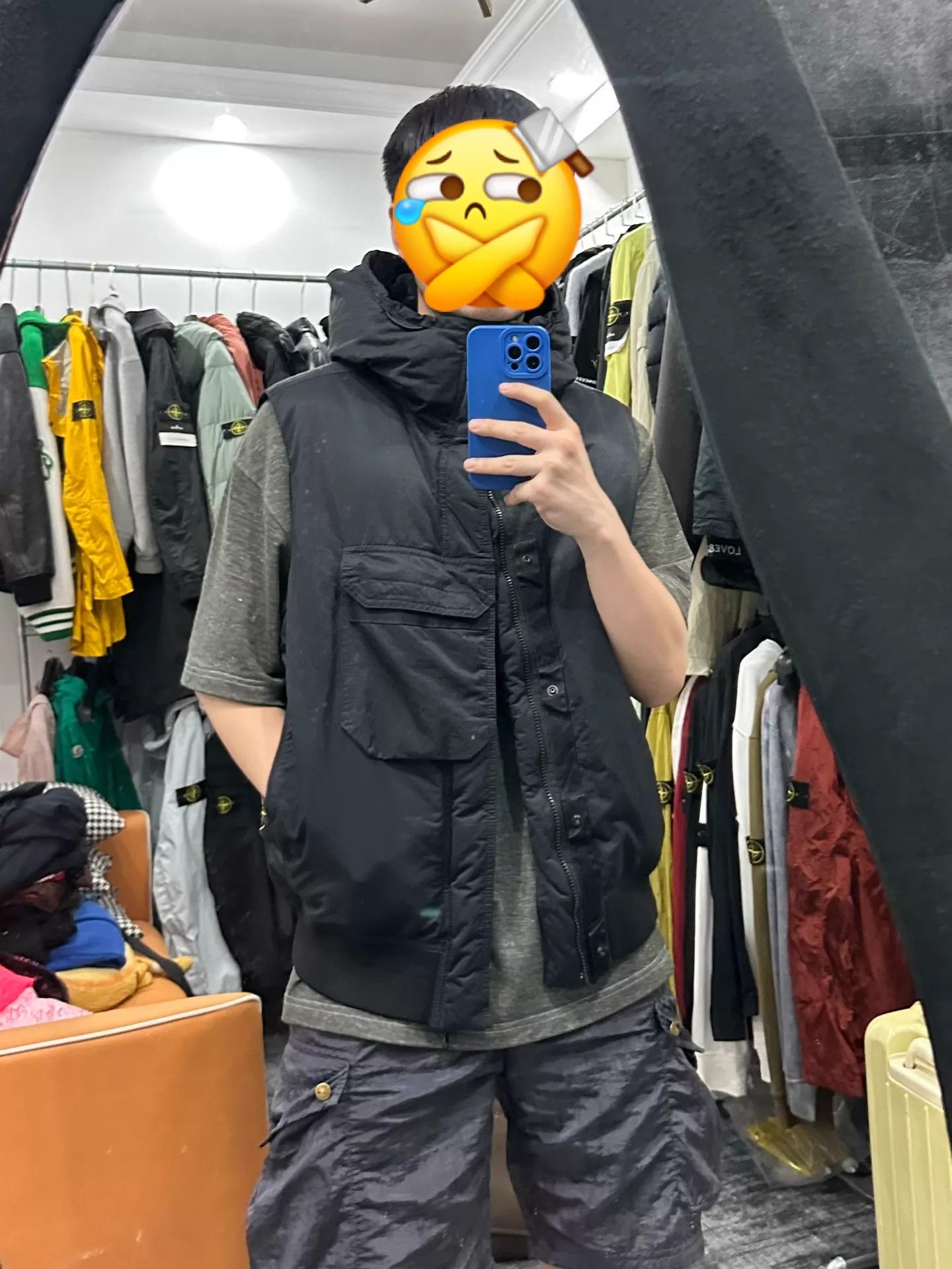 Stone Island Stone Island 23FW Ghost Opaque Down Vest Black L Size US L / EU 52-54 / 3 - 8 Thumbnail