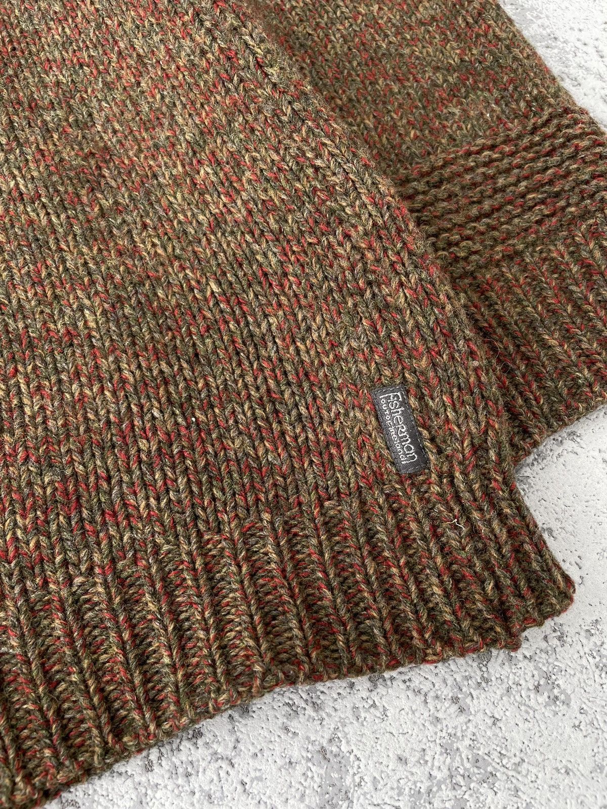 Vintage Fisherman Out Of Ireland 🇮🇪 Merino Wool Sweater Size US L / EU 52-54 / 3 - 3 Thumbnail