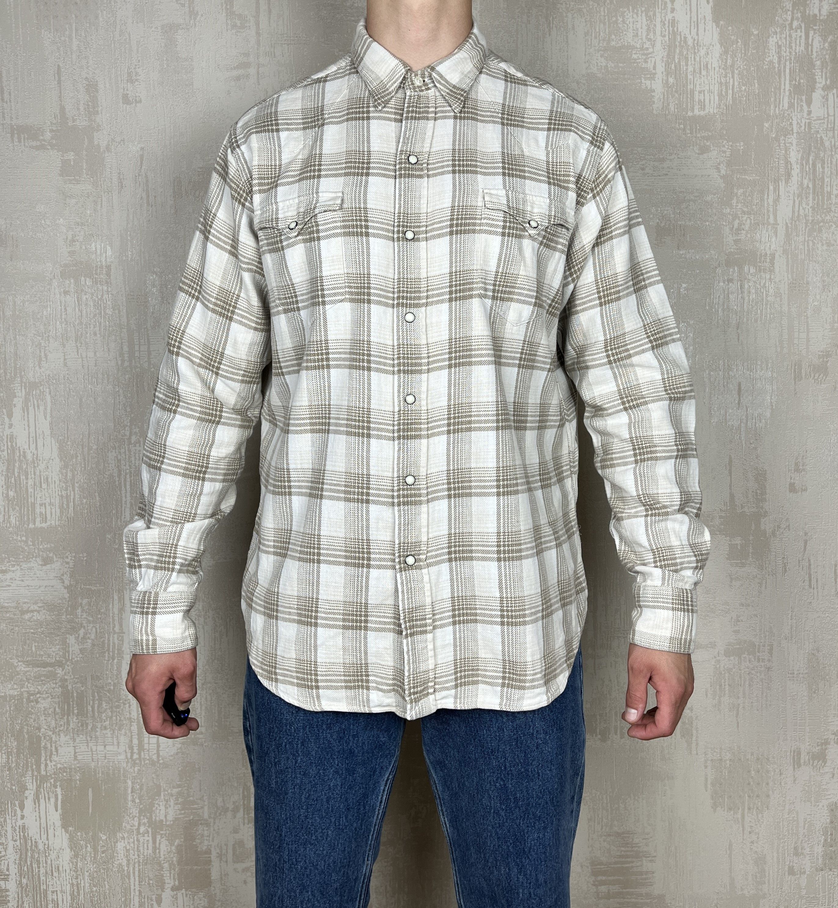 Polo Ralph Lauren Polo Ralph Lauren Western Flannel Long Sleeve Shirt Snap Size US XL / EU 56 / 4 - 3 Thumbnail