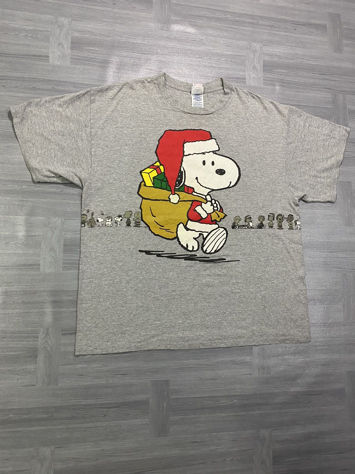 Peanuts Vintage Overprint Peanuts Snoopy Christmas Size US XL / EU 56 / 4 - 3 Thumbnail