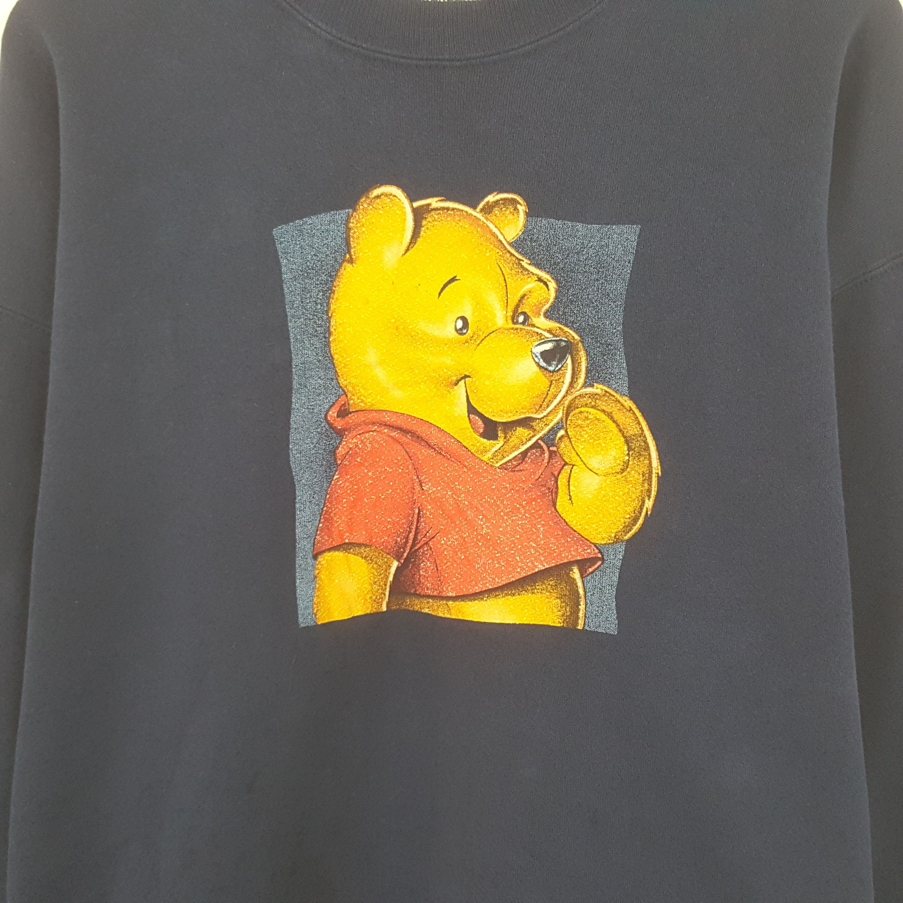 Disney Vintage The Disney Store Pooh Sweatshirt Size US L / EU 52-54 / 3 - 2 Thumbnail